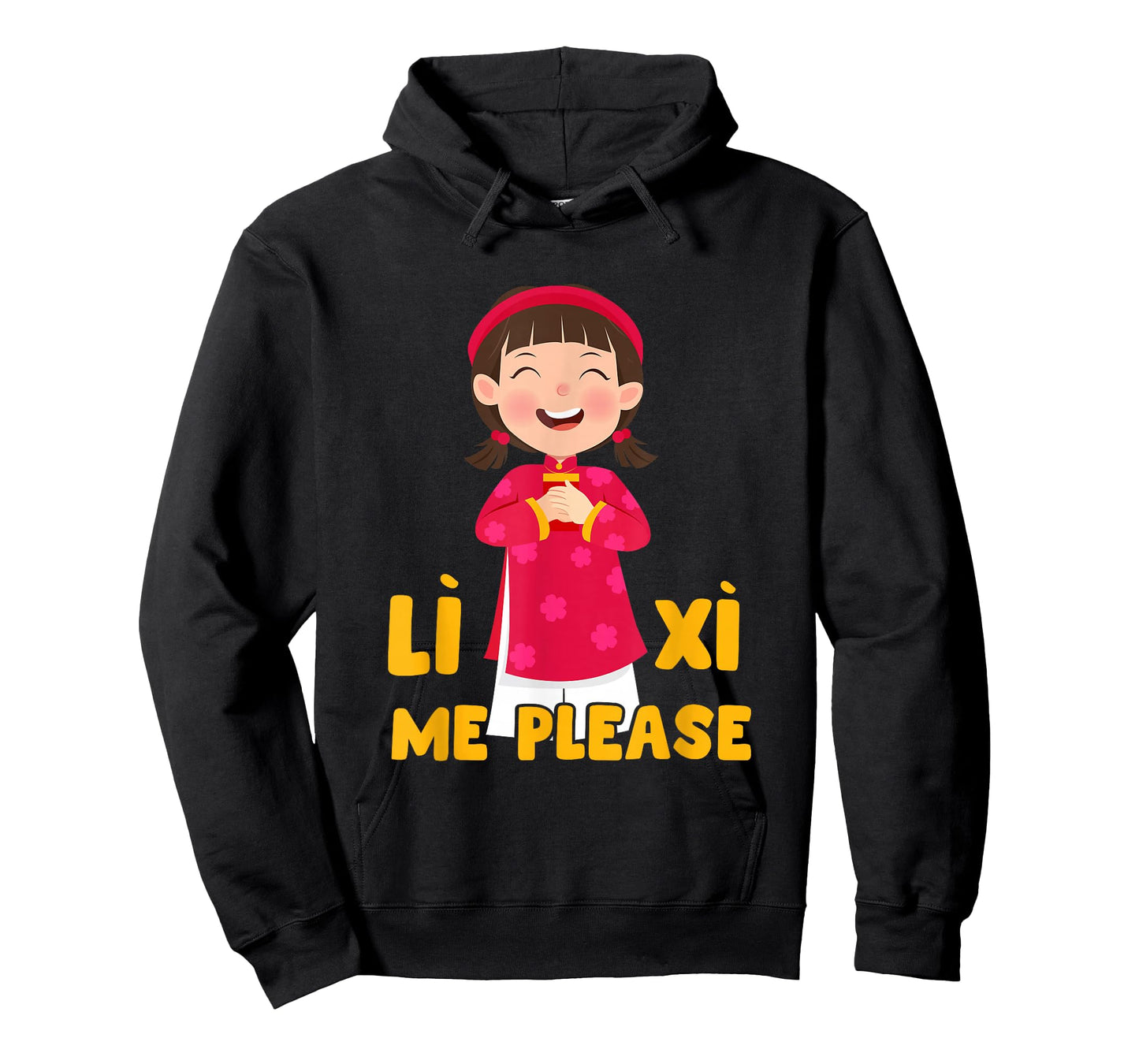 Ao Dai Girl Li Xi Me Please Vietnamese New Year TET Holiday T-Shirt