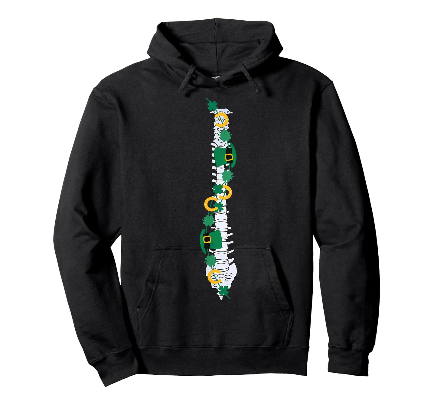Chiropractor Doctor Patrick's Day Spine Shamrock Chiro Squad T-Shirt