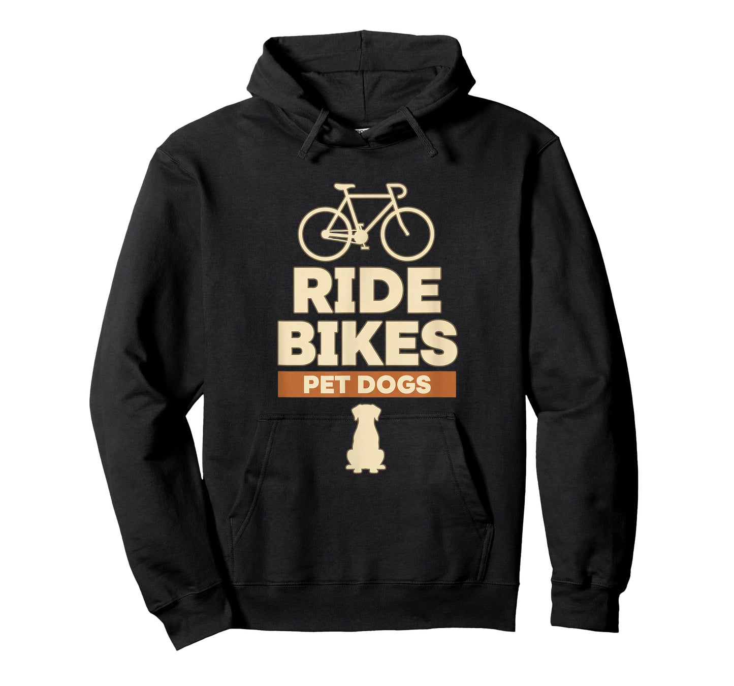 Dog Ride Bikes Pet Dogs Dog Lover Cycling Bicycle Design T-Shirt