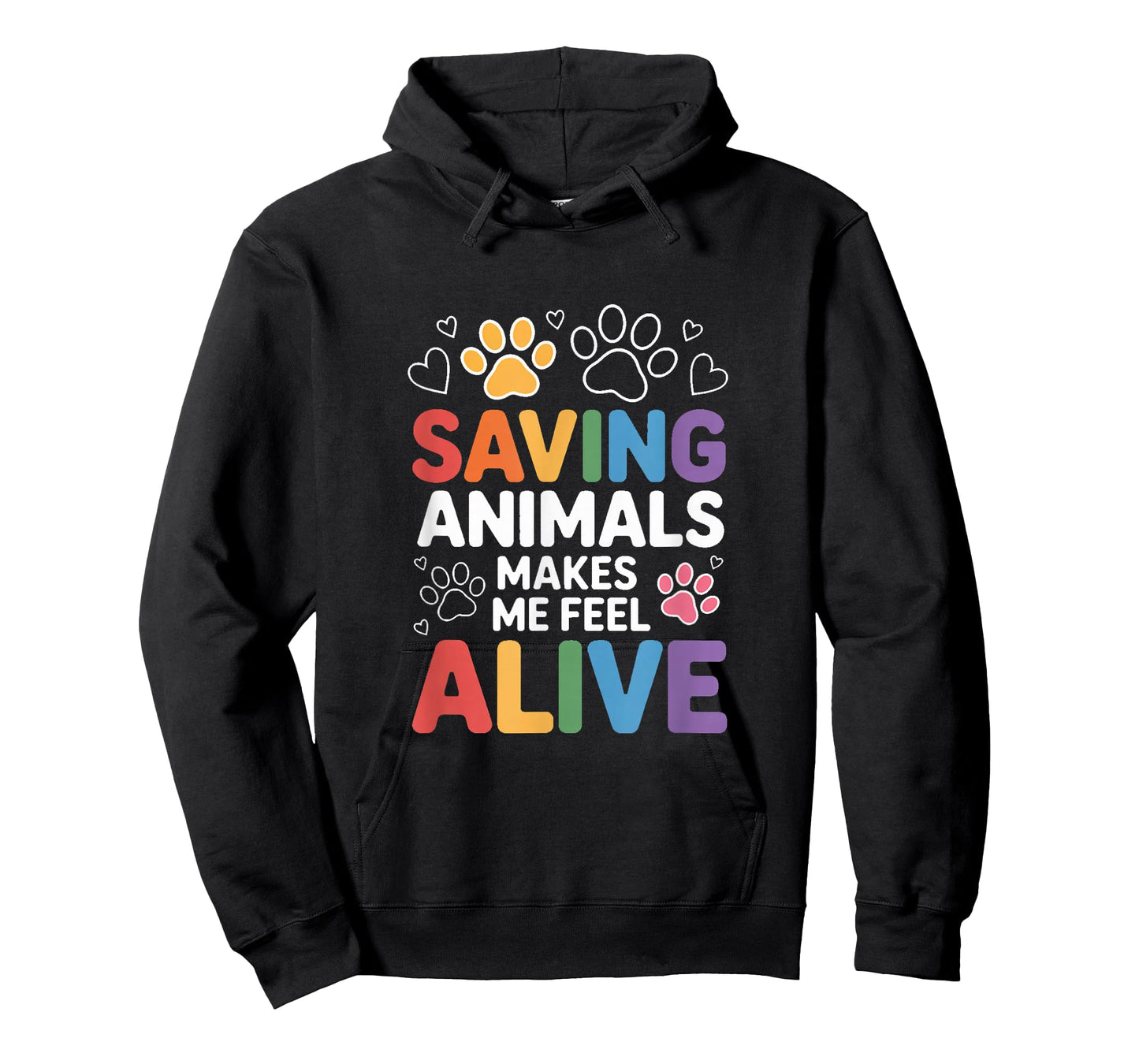 Saving Animals Makes Me Feel Alive Rescue Lover T-Shirt