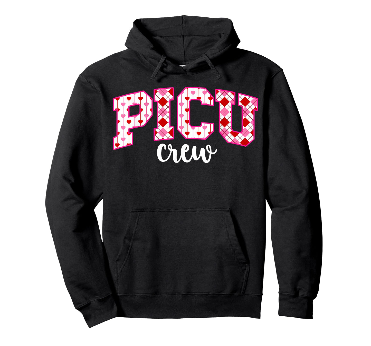 PICU Crew Valentine PICU Nurse Valentines Day PICU Nursing T-Shirt