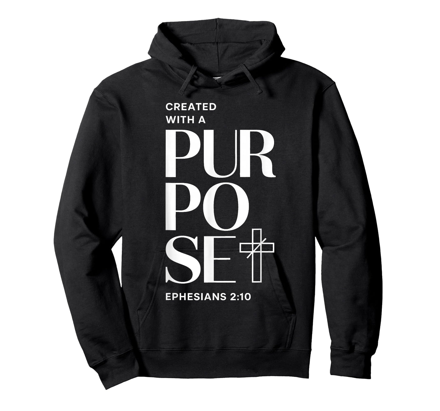 Created with A Purpose Ephesians 2 10 Verse T-Shirt