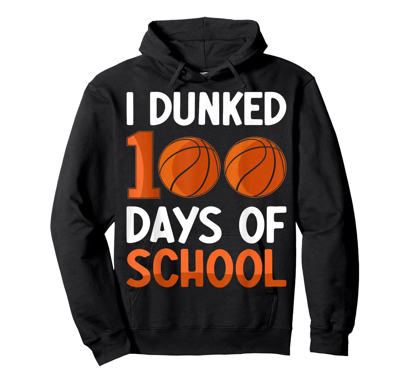 School Basketball Teacher Basketball 100 Day of School Kids T-Shirt