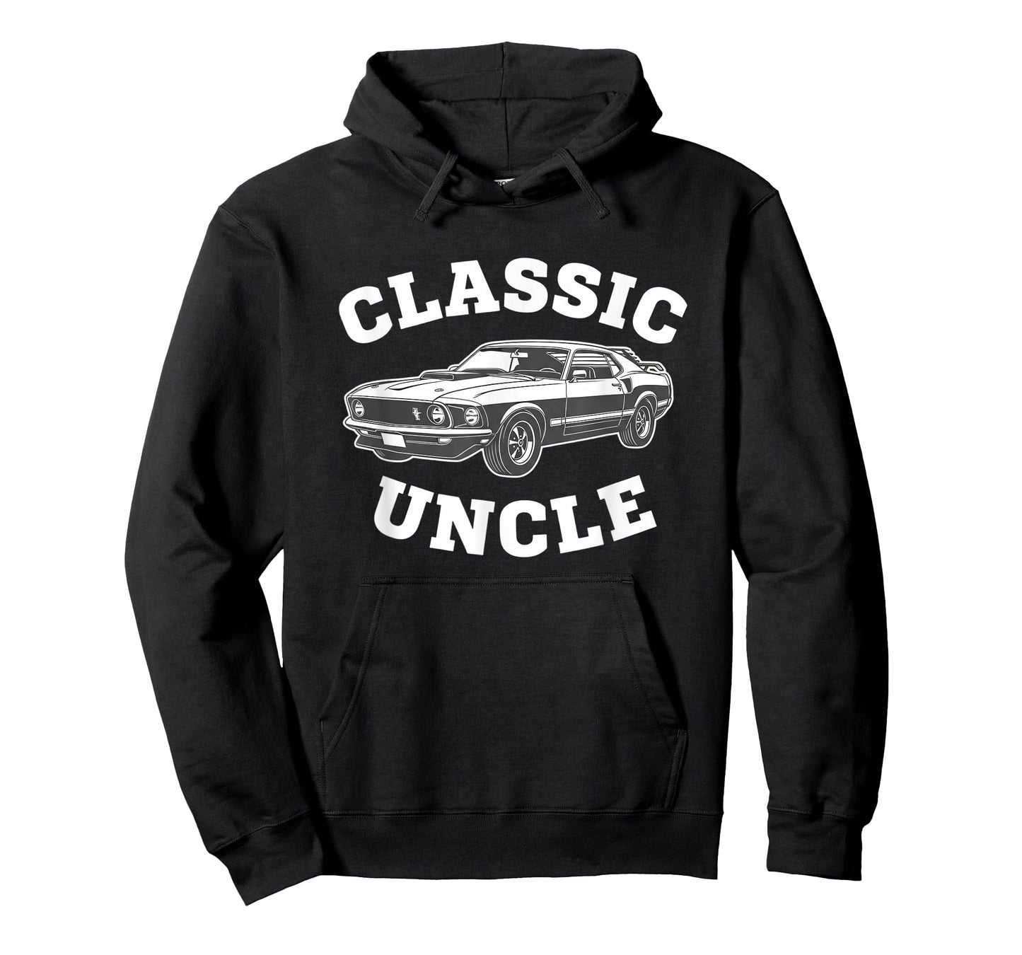 Fine Arts Vintage Muscle Car Illustration, Classic Uncle (N T-Shirt