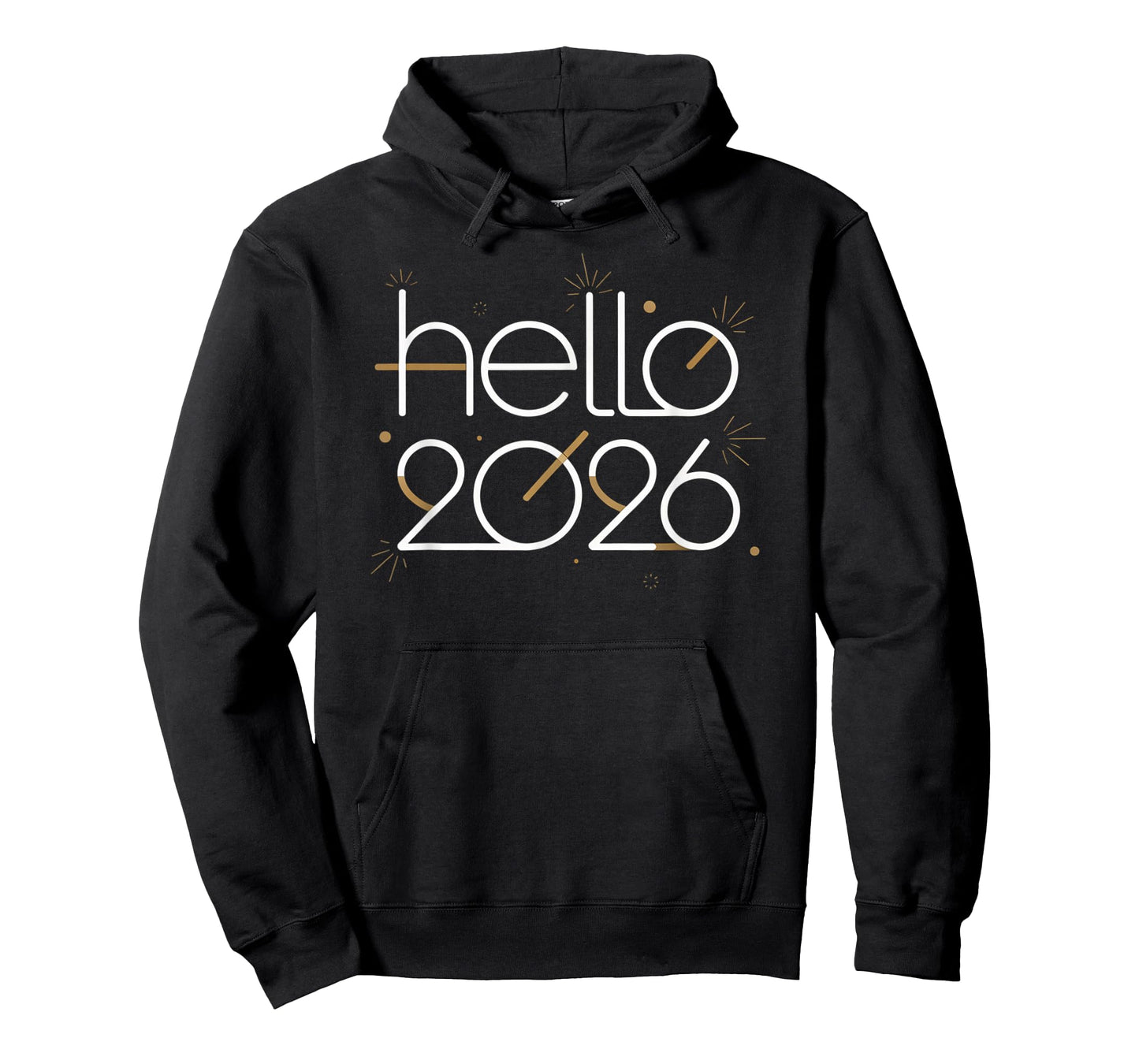 Hello 2026 Happy New Year Fireworks Celebration T-Shirt