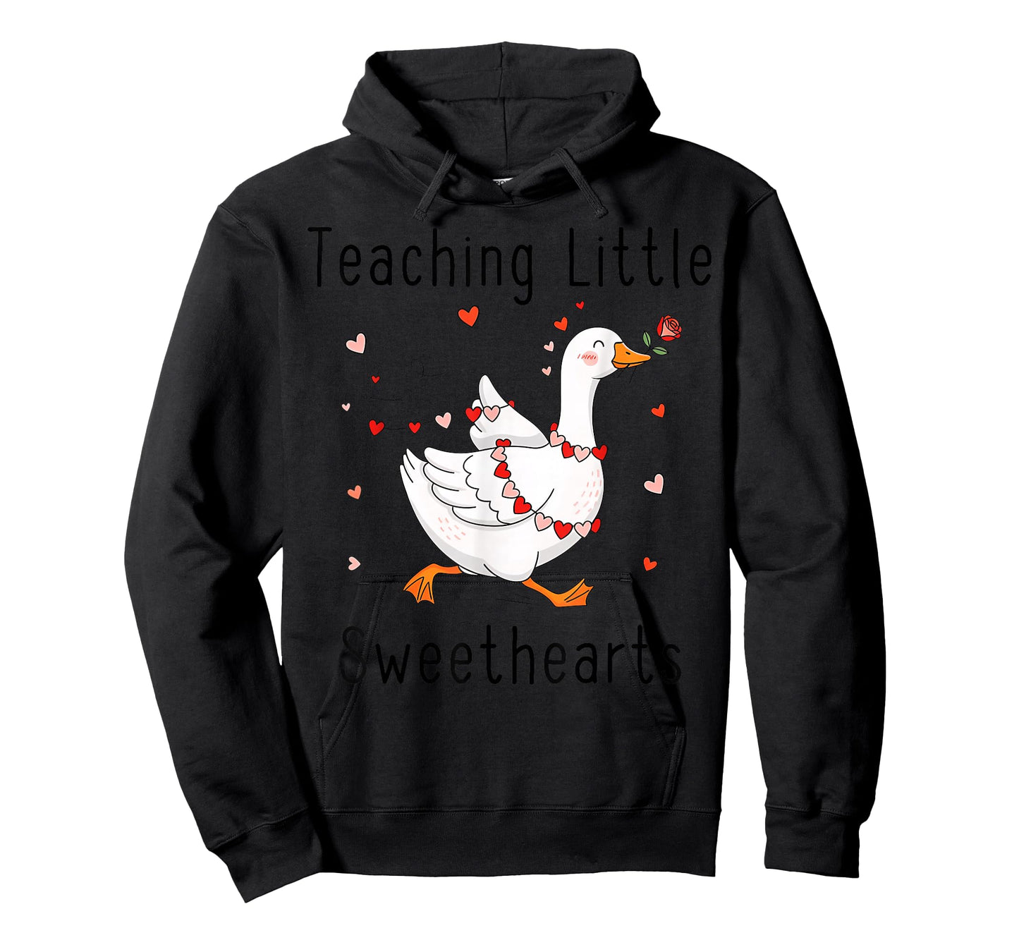 Teaching Sweethearts Silly Goose Valentines Teacher T-Shirt