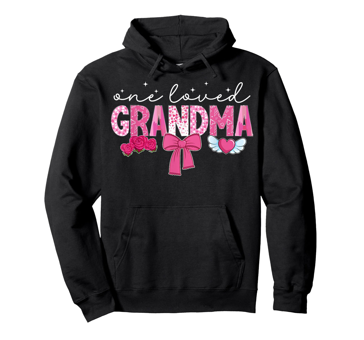 One Loved Grandma Valentine Grandmother Valentines Day T-Shirt