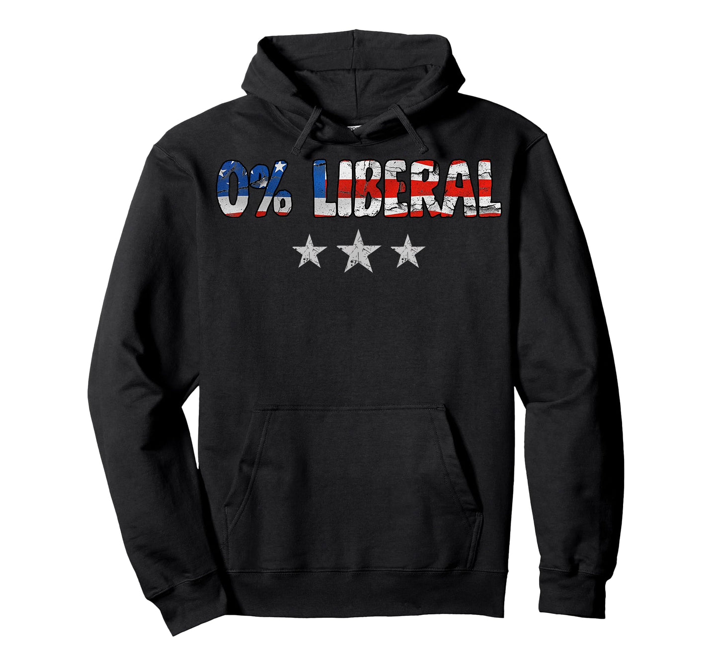 0% Liberal Zero Percent Liberalism T-Shirt