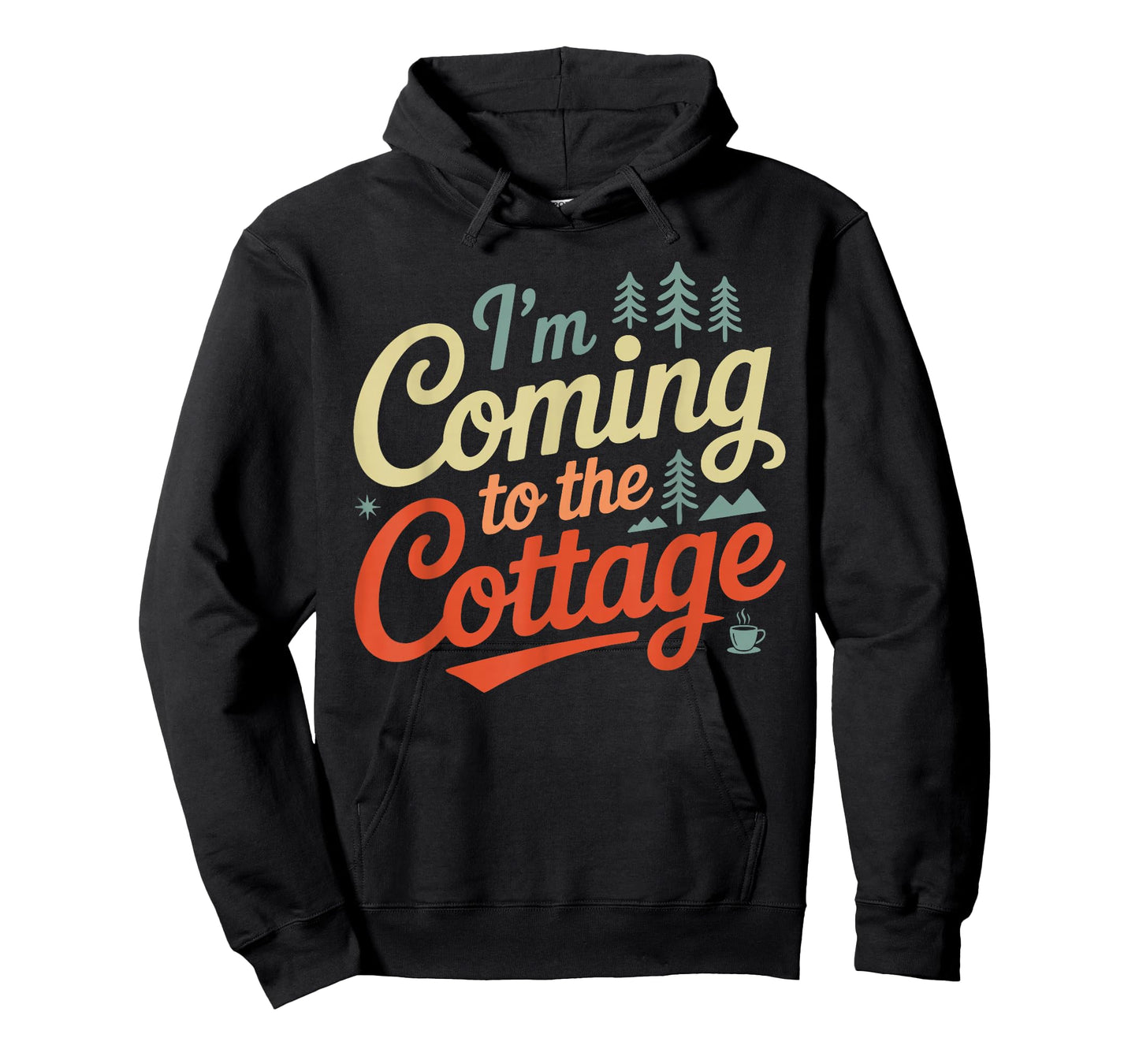 I'm Coming to The Cottage Romance Hockey Couple Valentine T-Shirt