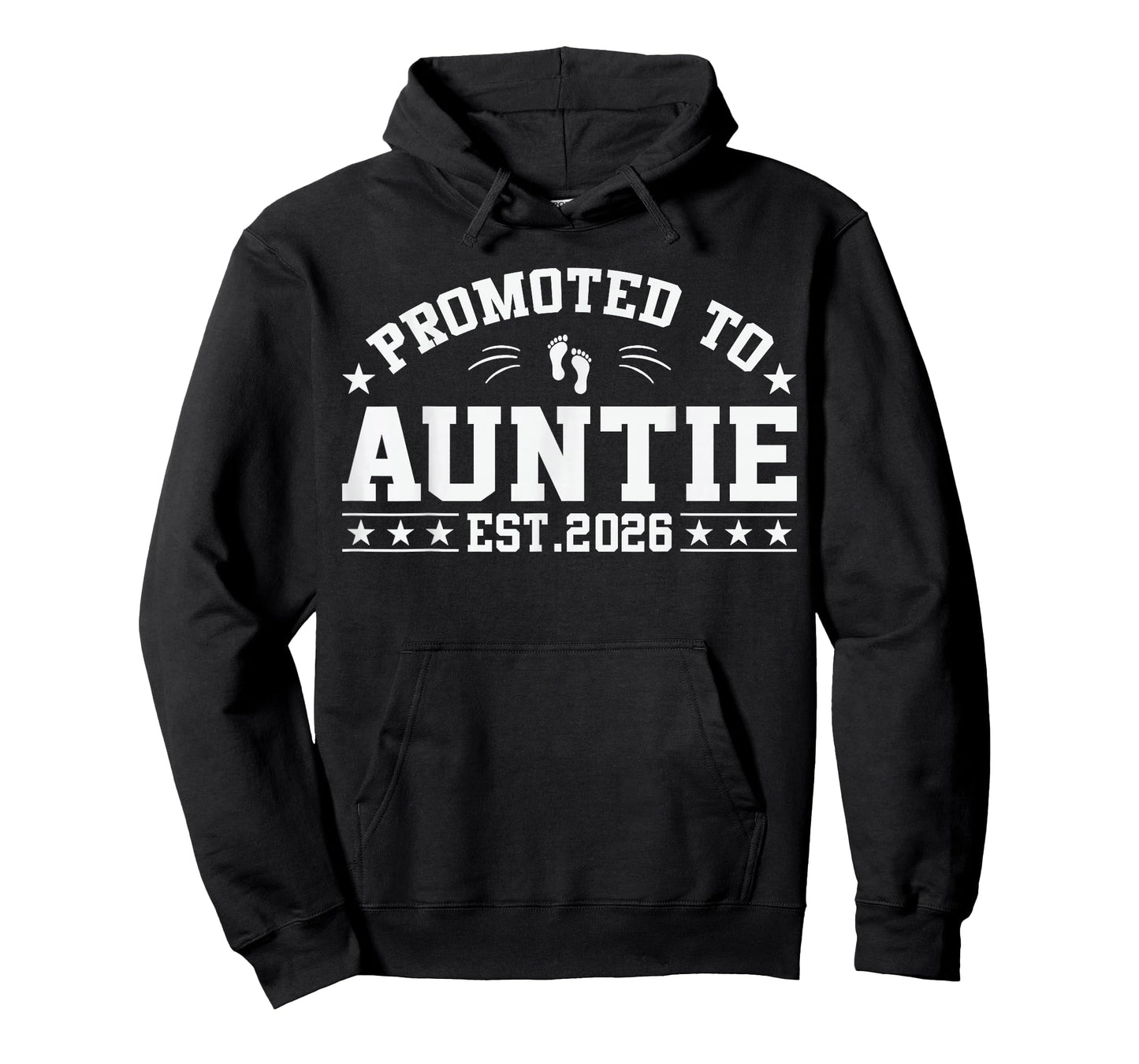 Promoted to Auntie Est. 2026 Funny Aunt 2026 New Auntie 2026 T-Shirt