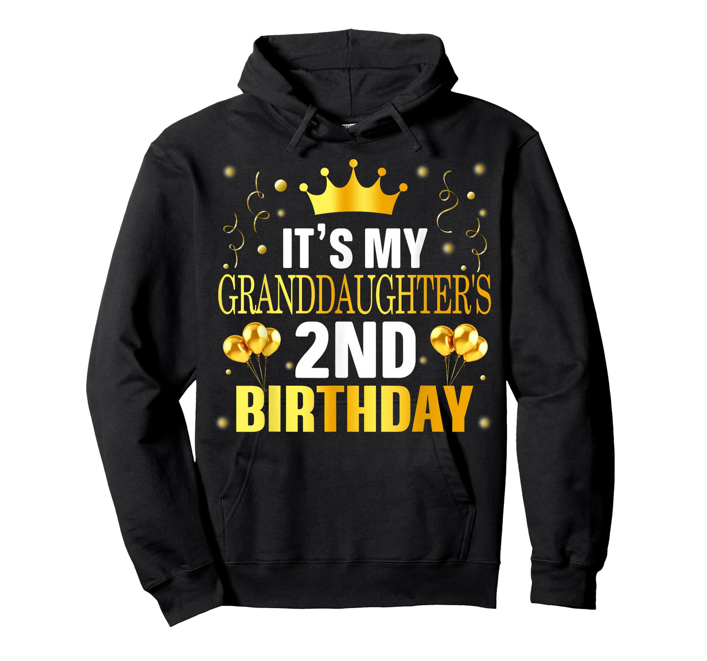 It's My Granddaughter's 2nd Birthday Happy 2 Years Old T-Shirt