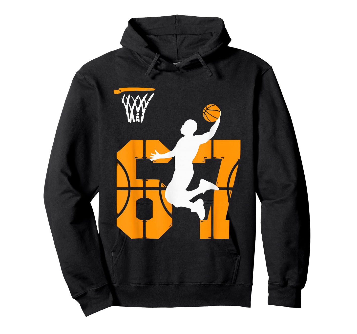 Funny 67 Basketball Meme Dunk Position Game Trendy T-Shirt