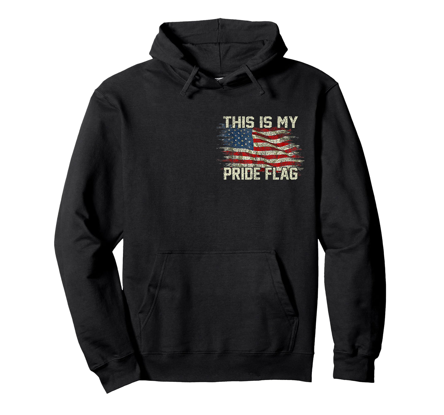 This is My Pride Flag USA American 4th of July - 2 Sided T-Shirt