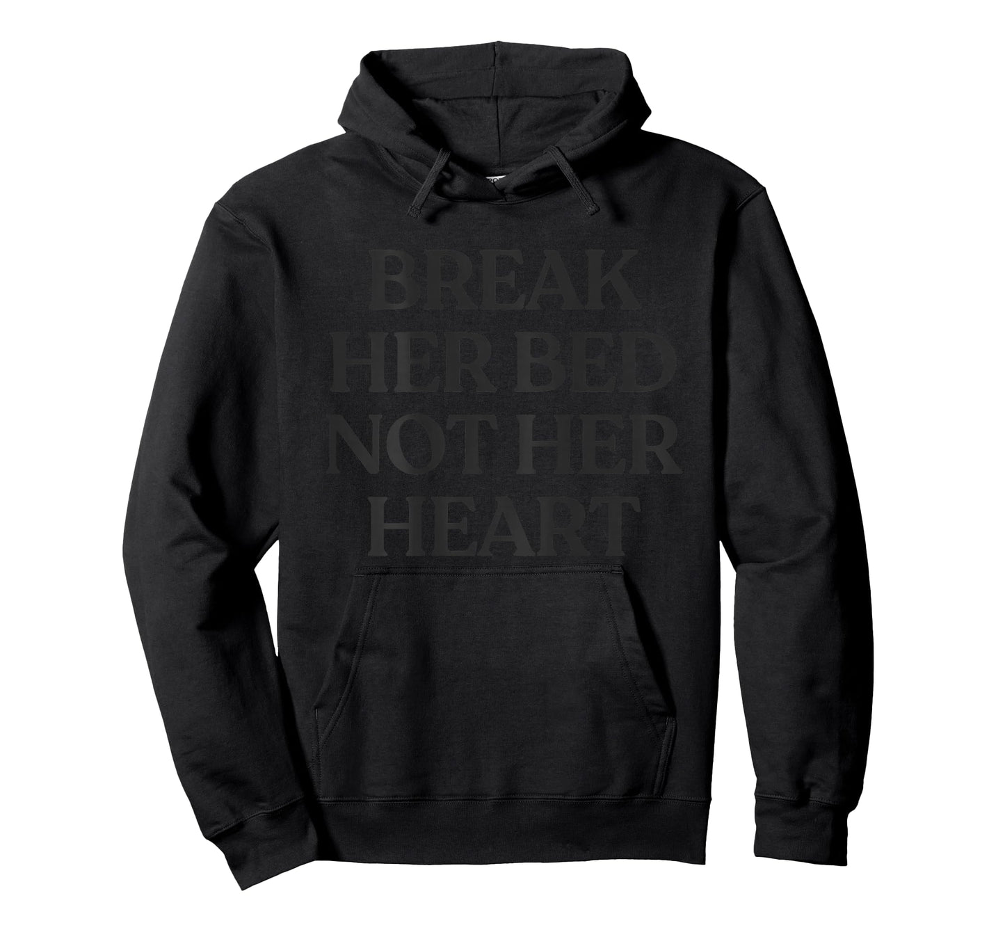 Break Her Bed Not Her Heart Shirt Y2K Aesthetic Trendy Back T-Shirt