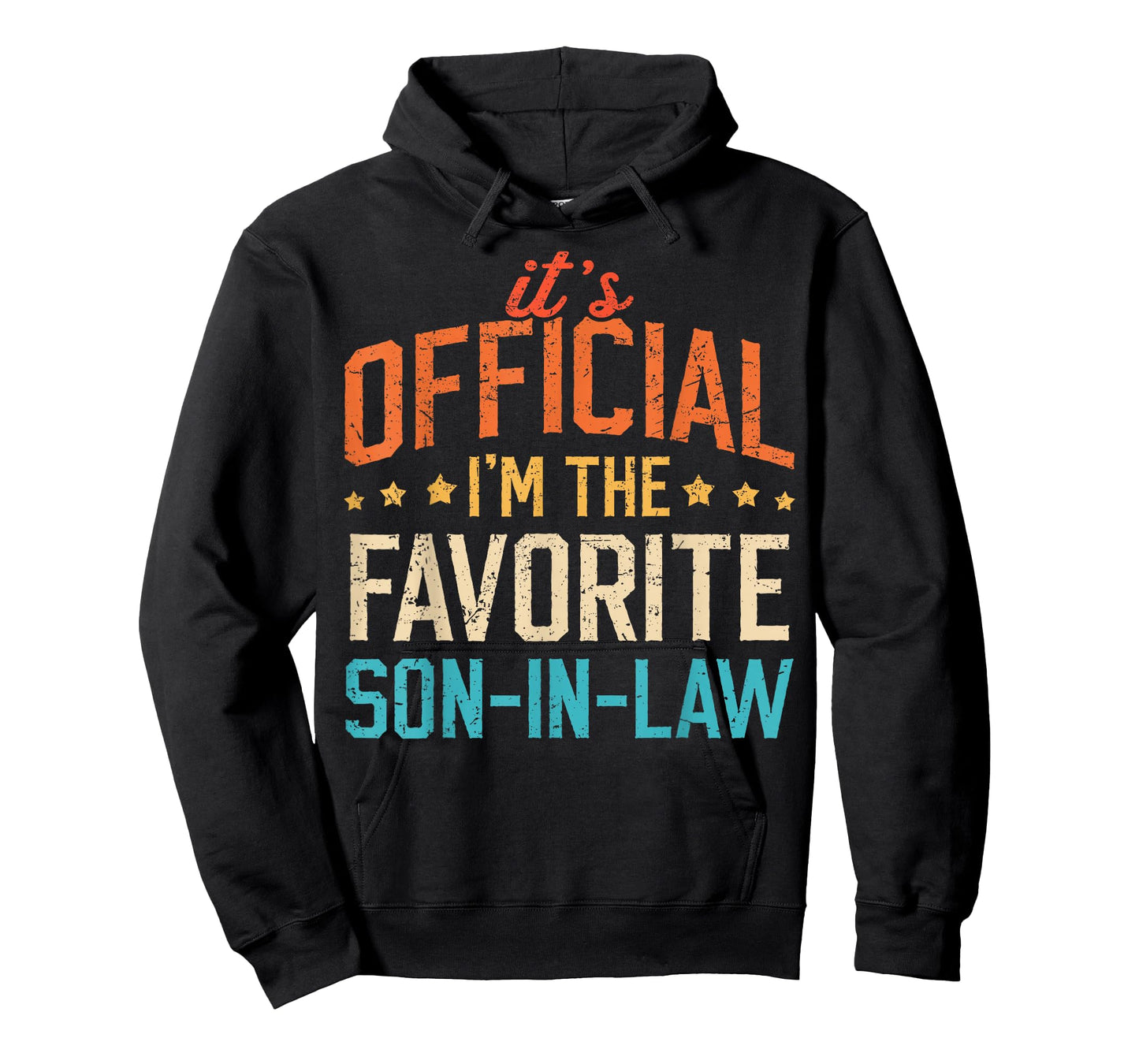It's Official I'm The Favorite Son-in-Law Funny Dad Father T-Shirt
