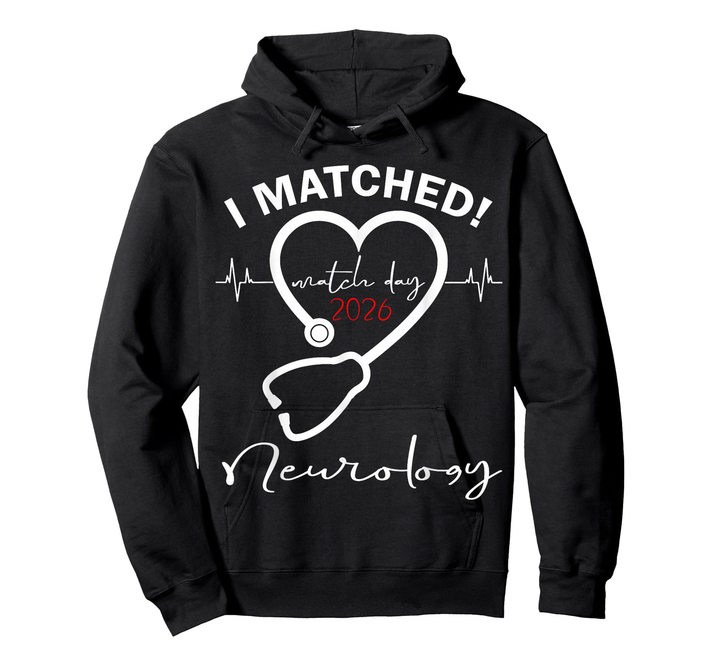 I Matched Neurology Medicine Match Day 2026 Residency T-Shirt