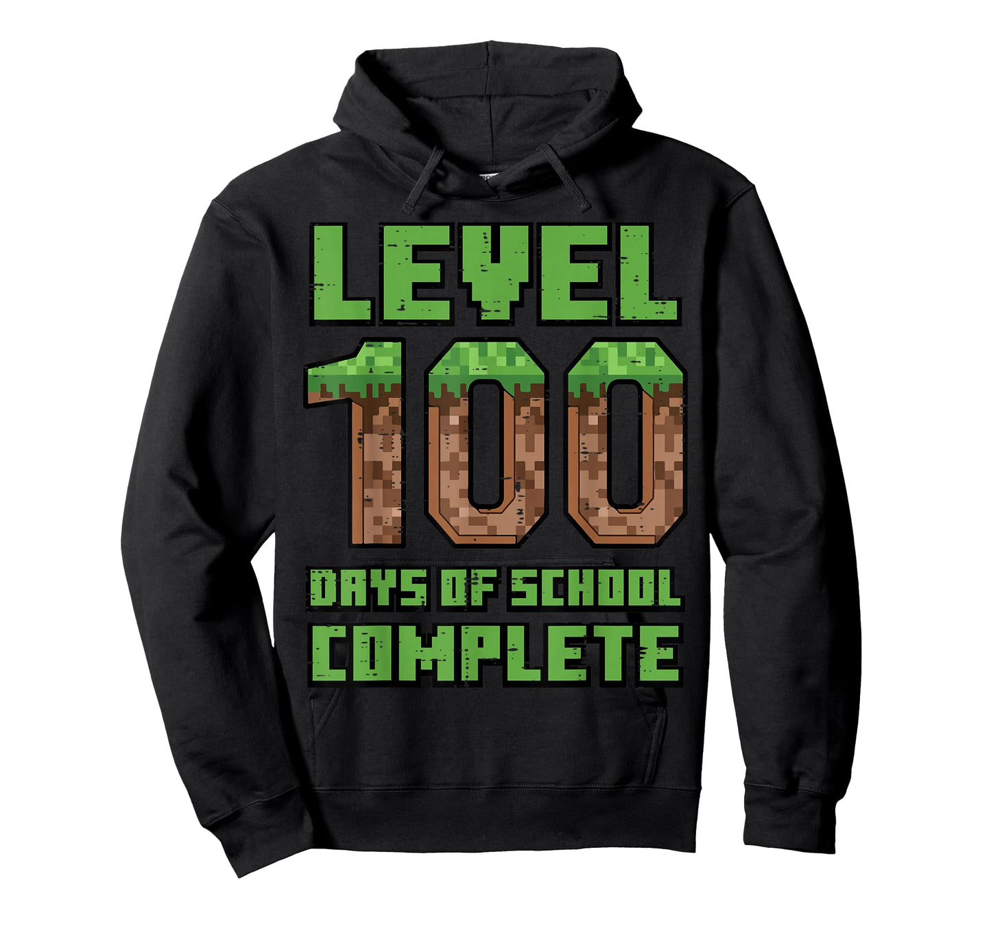Level 100 Days of School Complete Gamer 100th Day Boys Kids T-Shirt