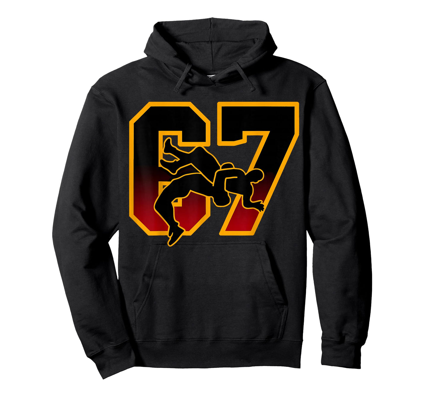 Funny Wrestling 67 Six Seven Meme Gift for Men Women Kids T-Shirt