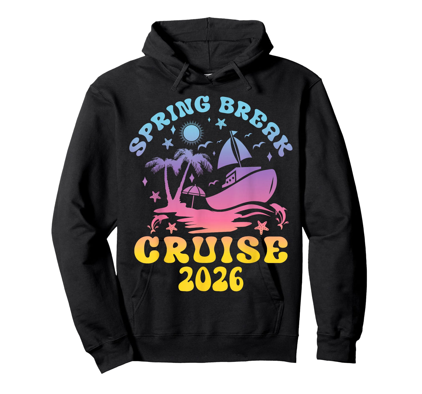 Spring Break Cruise 2026 Family Trip Vacation Matching T-Shirt