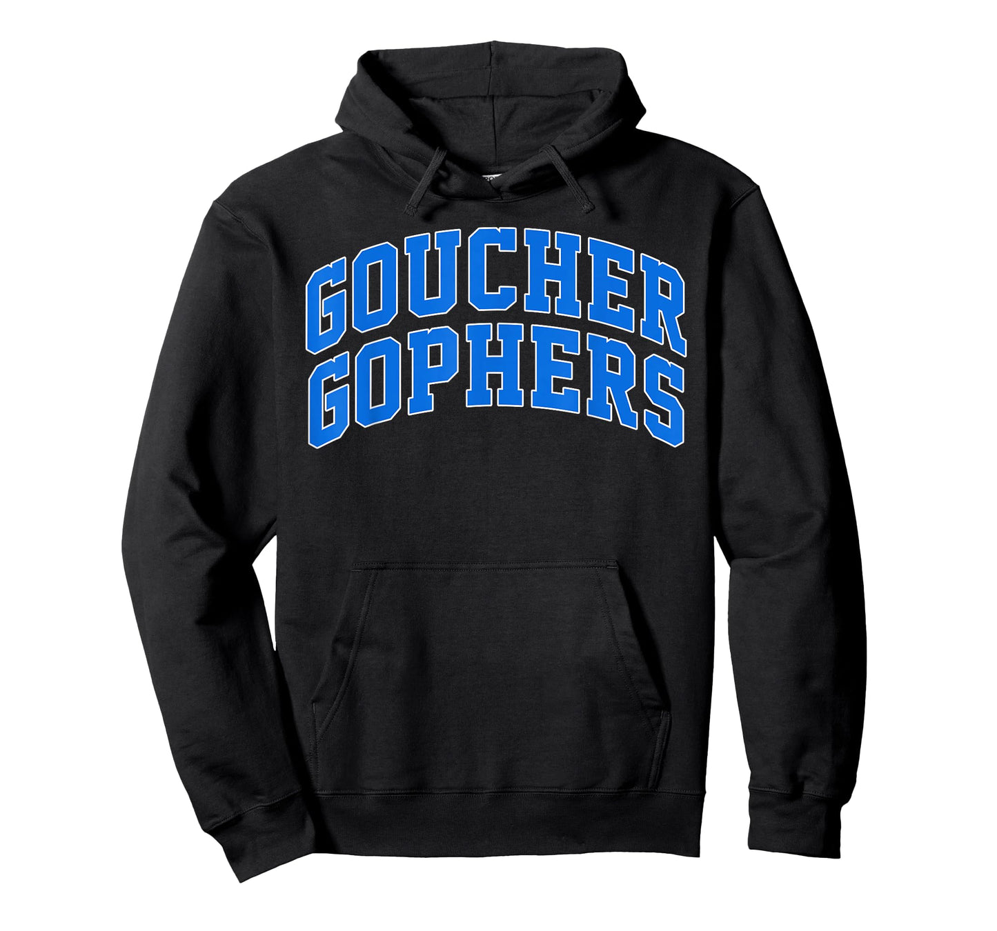 Goucher Gophers College Athletics Vintage Arch Design T-Shirt