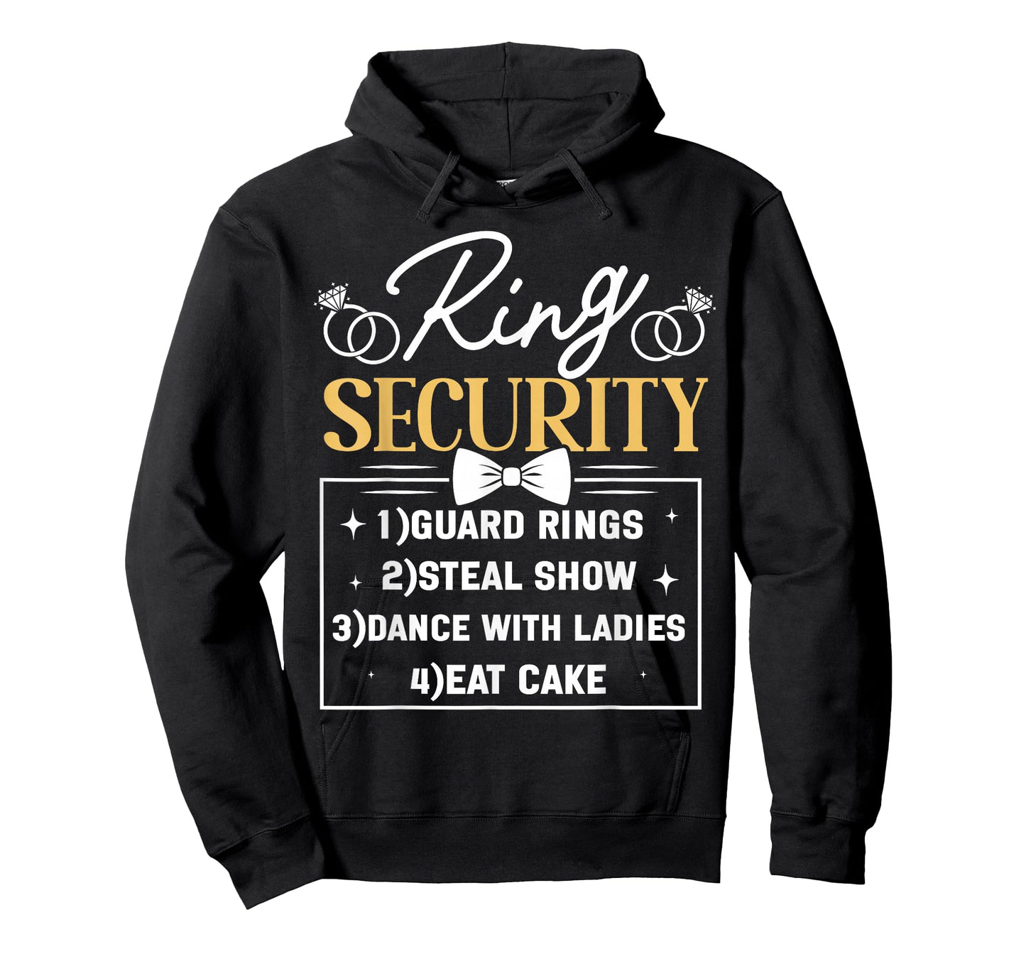 Kids Ring Security Ring Bearer Boys Wedding Party Marriage T-Shirt