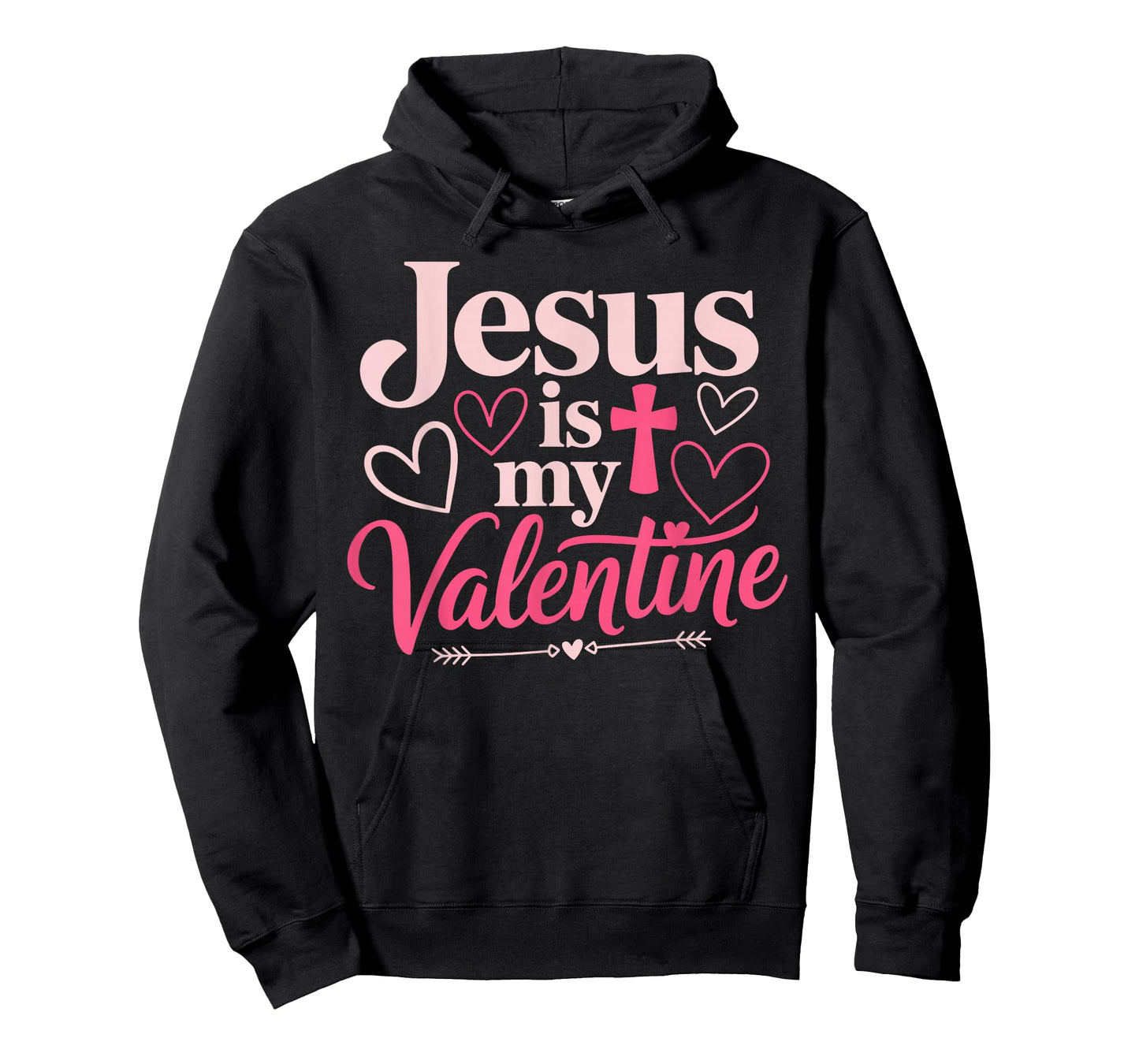 Jesus is My Valentine Cute God Religion Bible Verse Cross T-Shirt