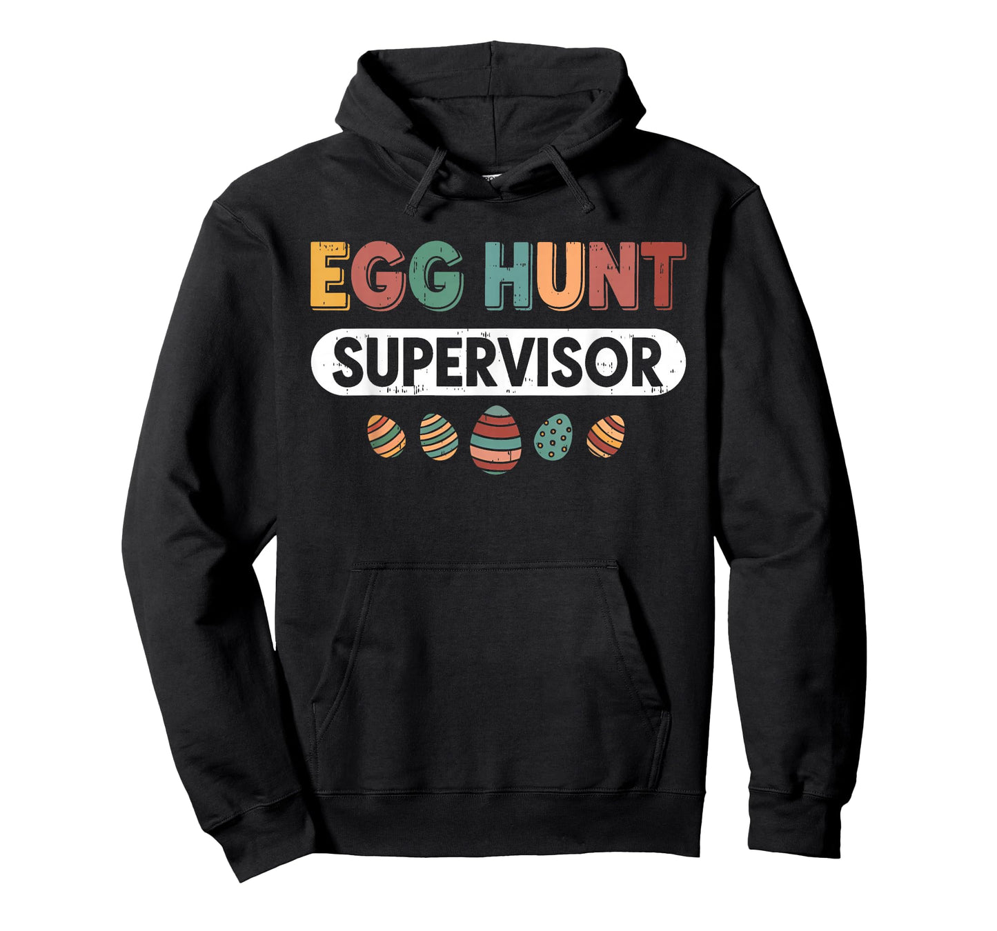 Men Women Easter Egg Hunt Supervisor Hunting Easter Mom Dad T-Shirt