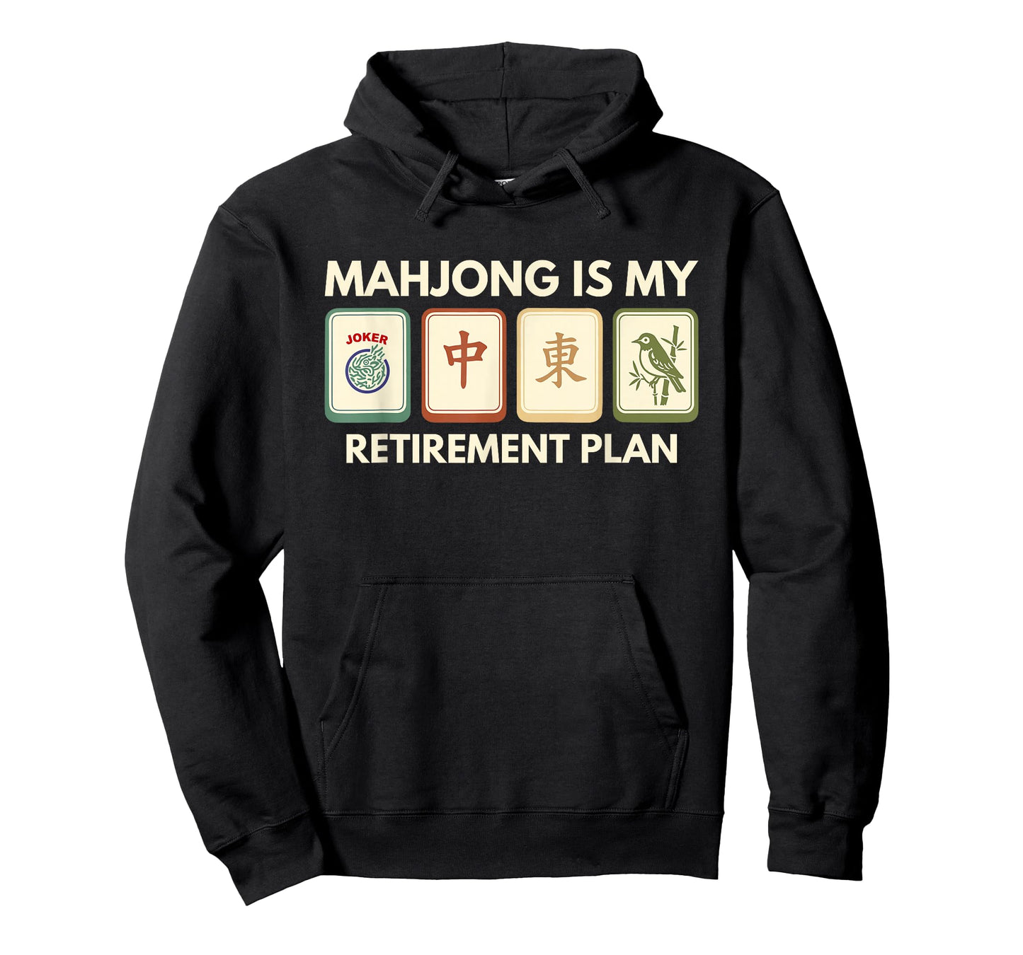 Mahjong is My Retirement Plan Tile Queen BoardGame Mah jongg T-Shirt