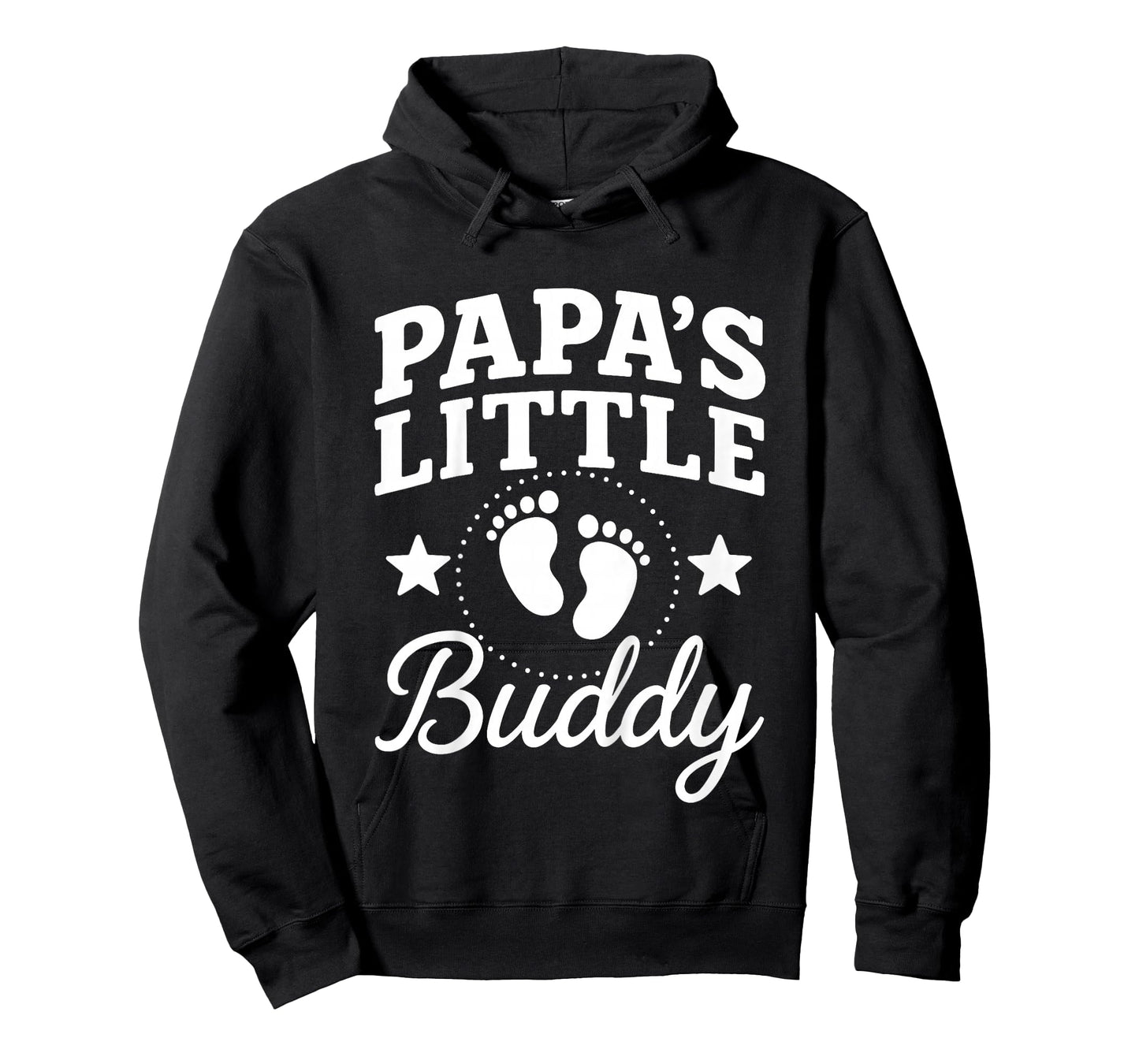 Kids Papa's Little Buddy Fathers Day for Kids Boy Girl Toddler T-Shirt