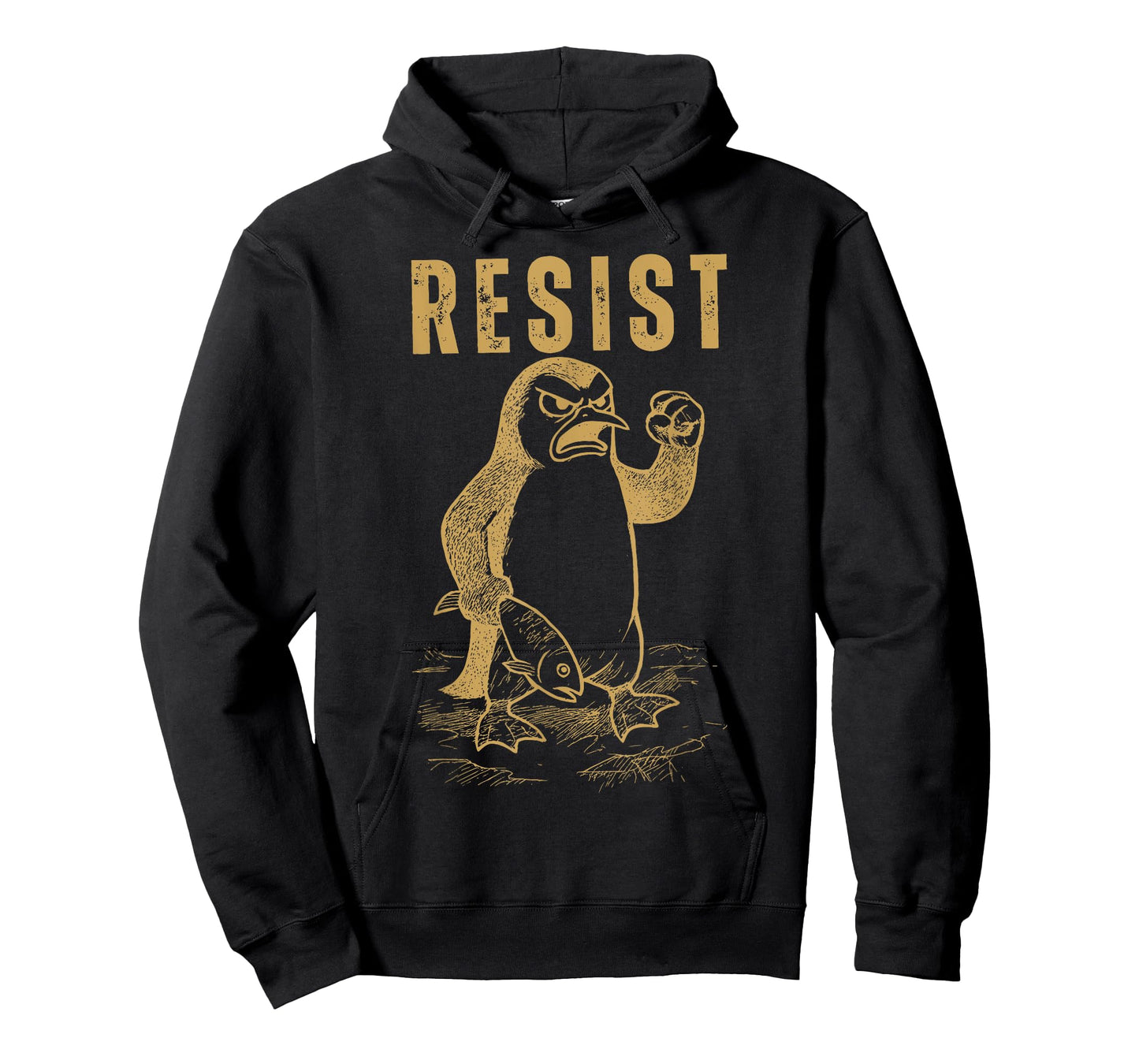 Penguins Resist Flippers Up T-Shirt