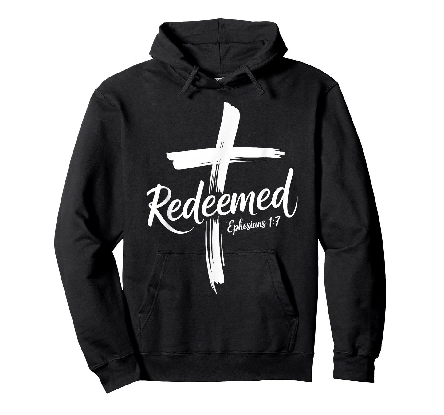 Cross Redeemed Through Jesus Christ Faith Christian T-Shirt