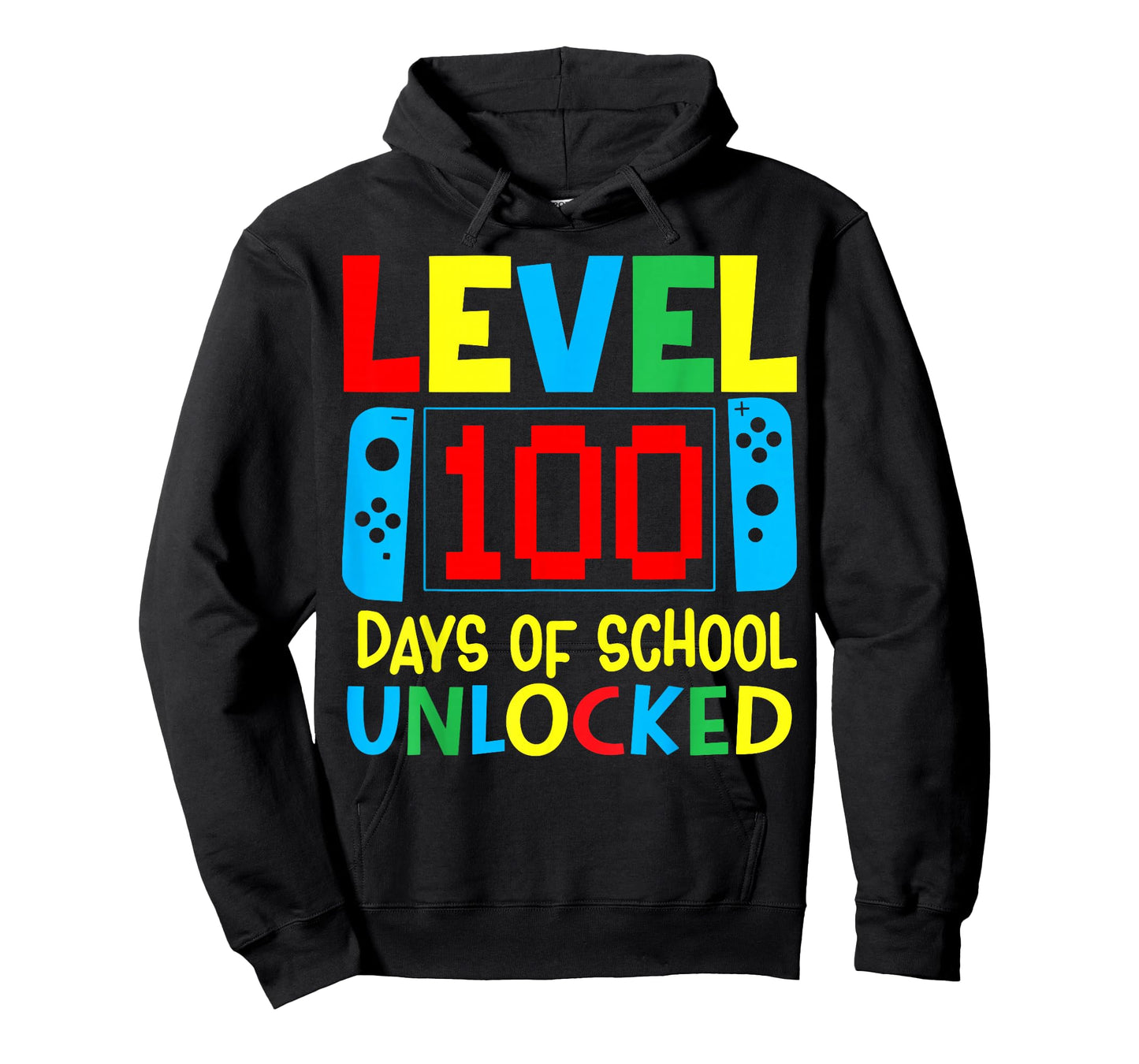 Level 100 Days of School Unlocked Funny Video Games Boy Kids T-Shirt