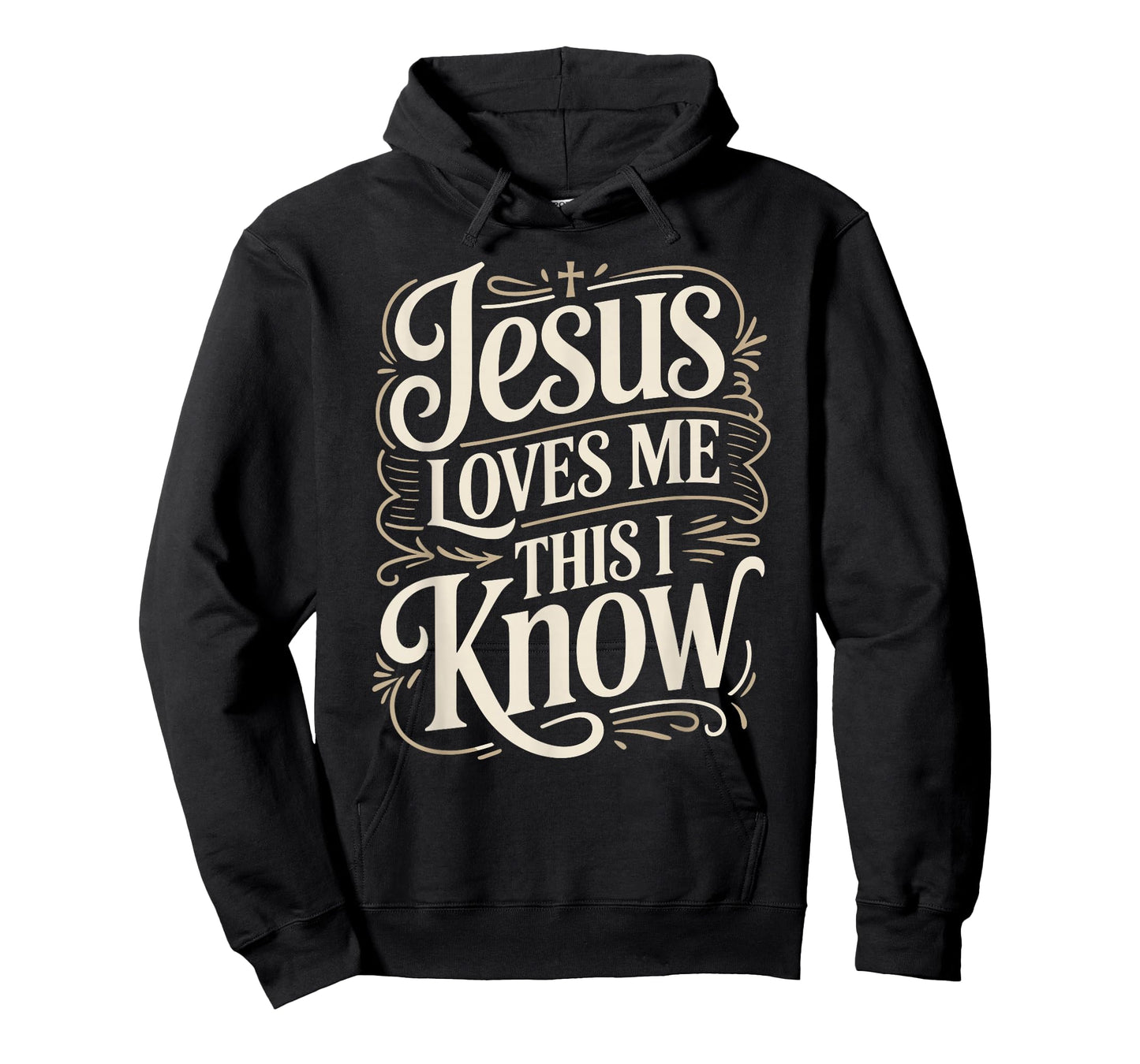 Jesus Loves Me This I Know Christian Faith Quote T-Shirt