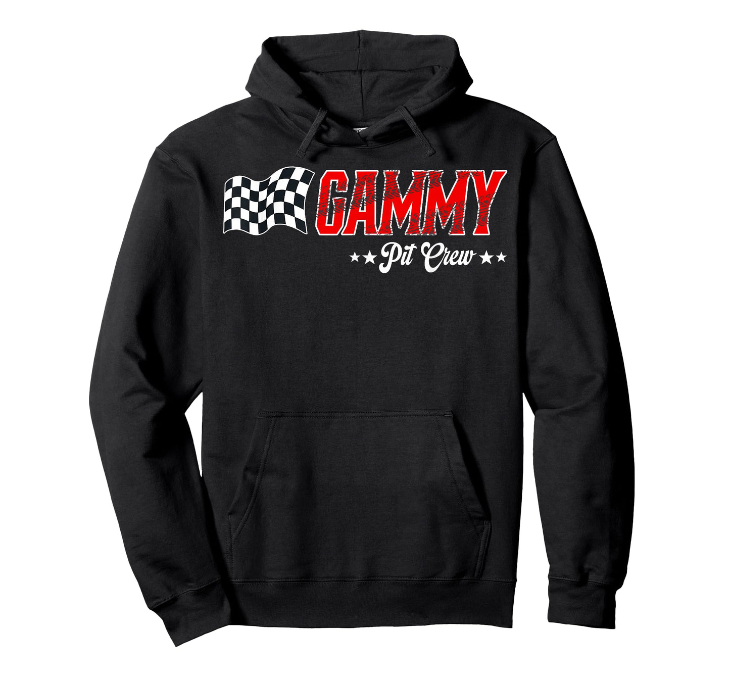 Gammy Pit Crew Race Car Birthday Family Matching T-Shirt
