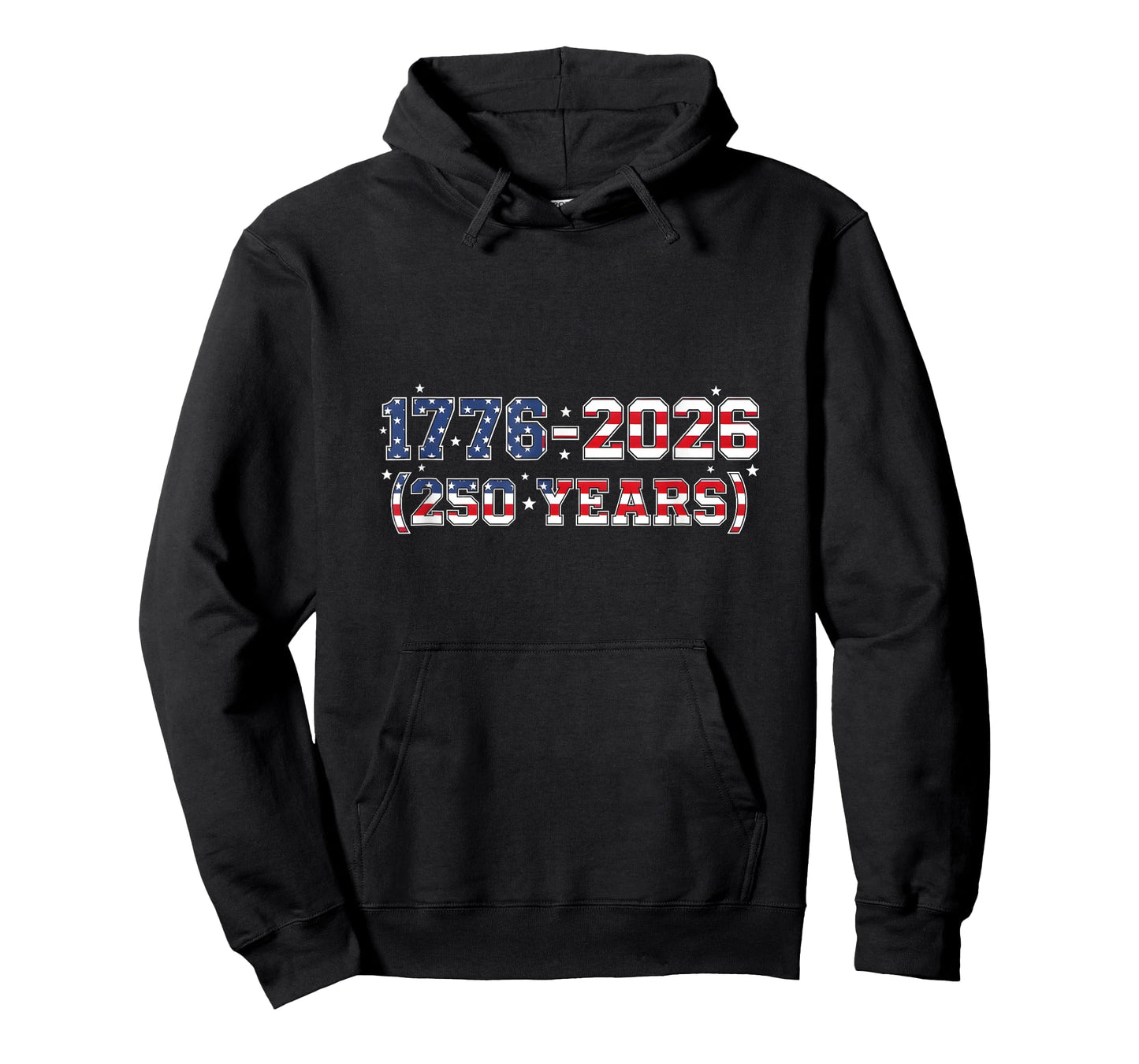 USA 1776-2026 Patriotic Flag Two Hundred Fifty Years T-Shirt
