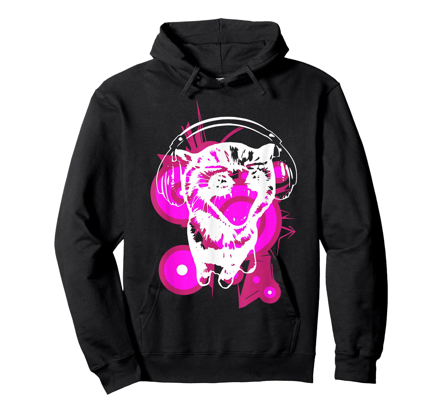 Frutiger Metro Y2K Cat Headphones T-Shirt
