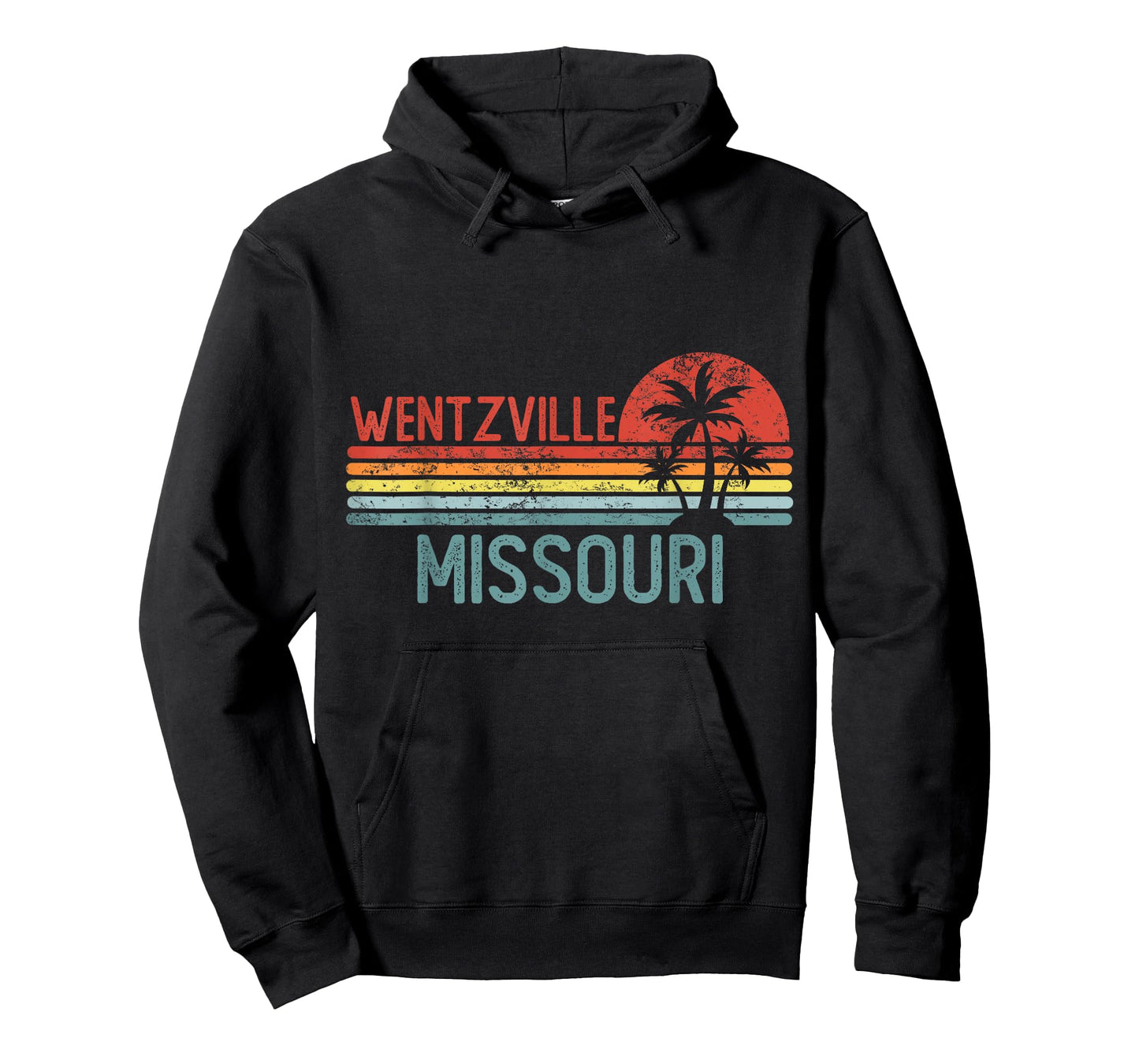 Wentzville Missouri Funny USA City Trip Home Roots T-Shirt