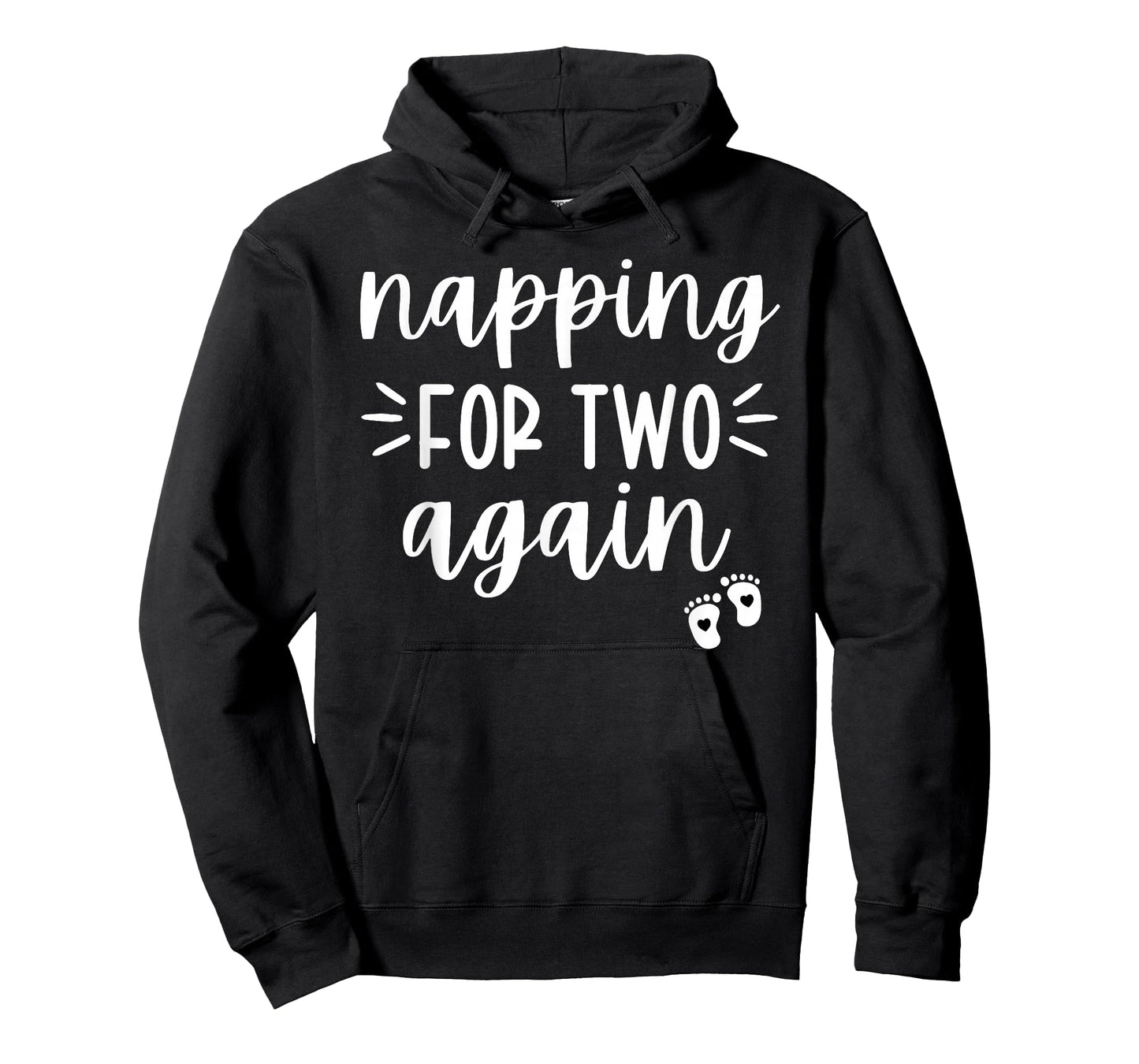 Napping for Two Again 2nd Pregnancy Announcement Mommy Baby T-Shirt