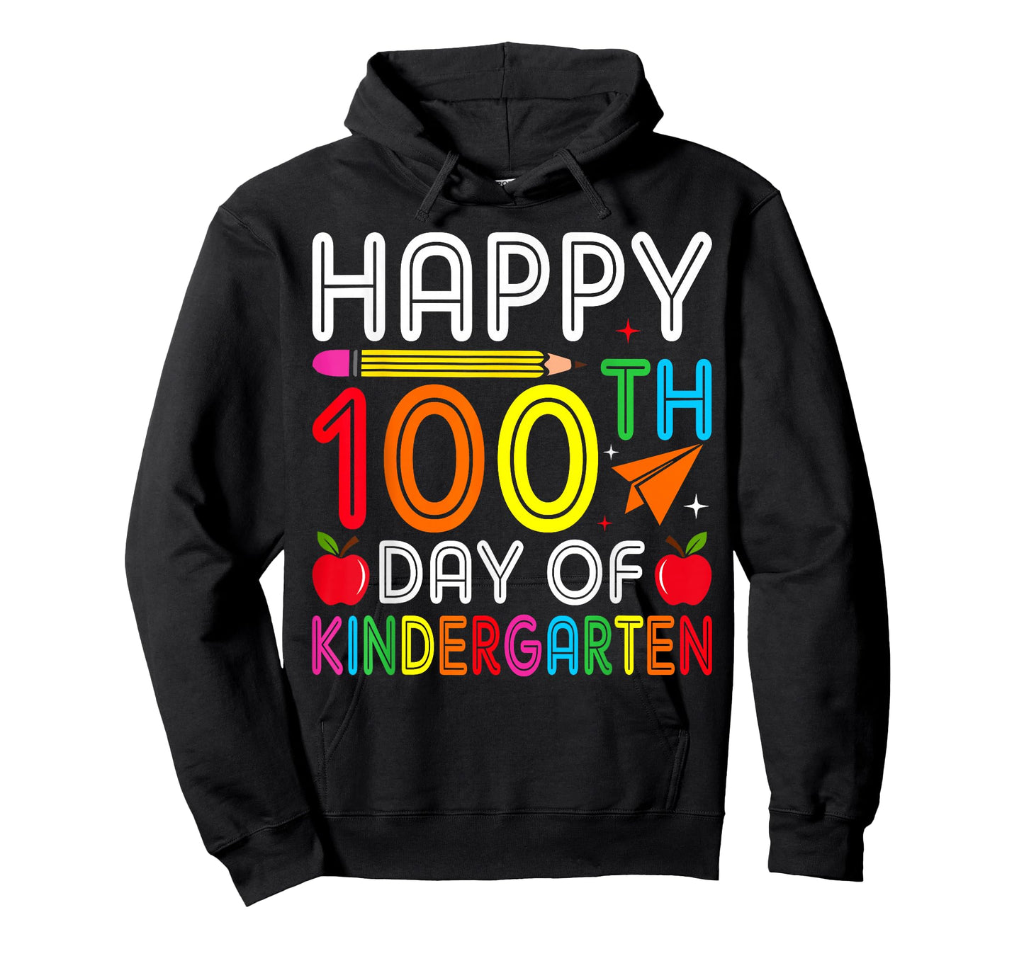 Happy 100th Day of Kindergarten Teacher or Student T-Shirt