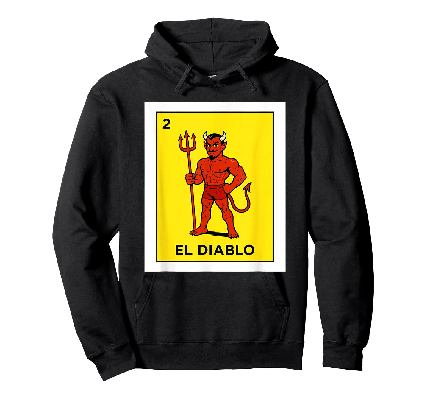 El Diablo Card Mexico Culture Mexican Lottery T-Shirt
