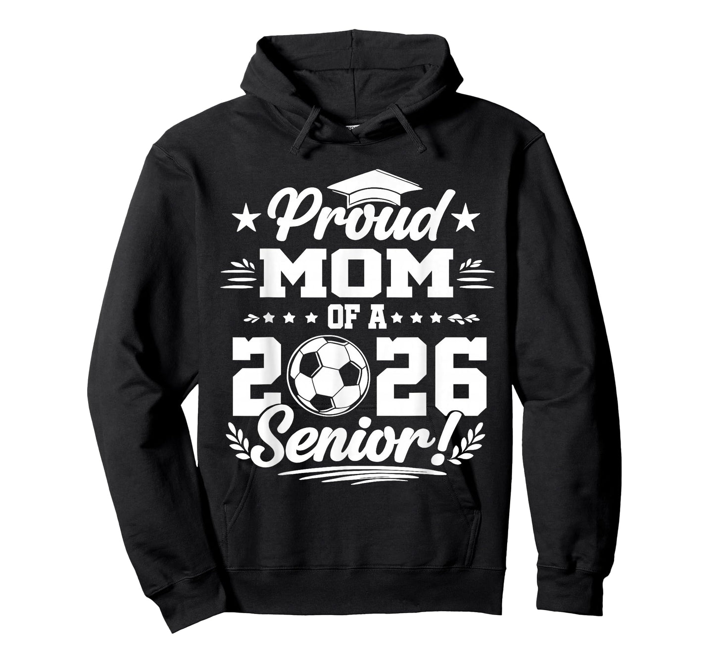 Proud Mom of A 2026 Senior Soccer Graduate T-Shirt