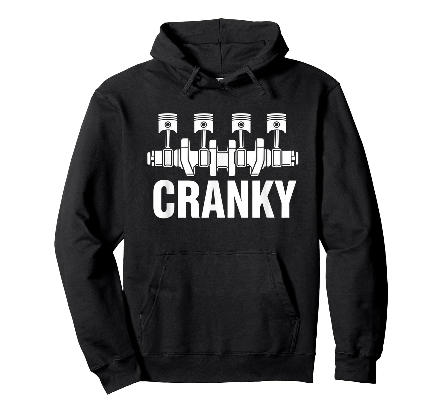 Valentine's Day Cranky Crankshaft Design for Mechanics & Car T-Shirt