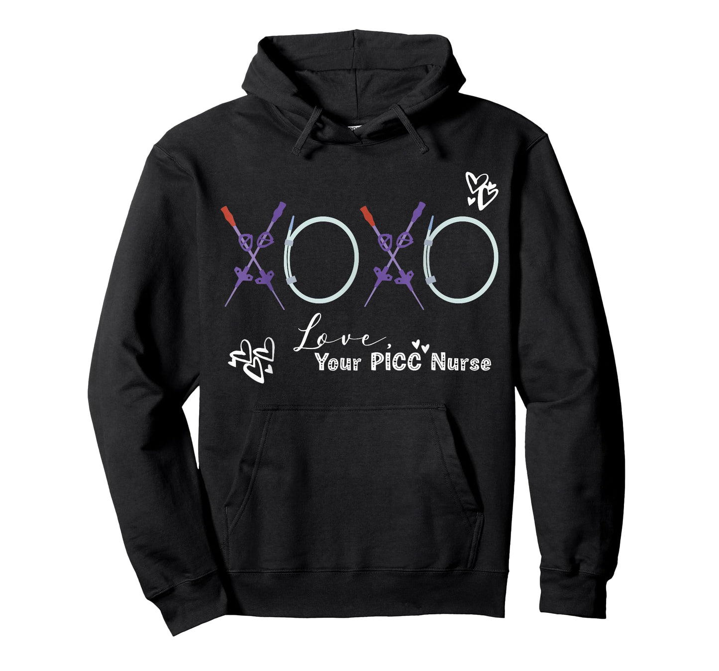 XOXO from Your PICC Nurse Valentine Infusion Specialists VAT T-Shirt