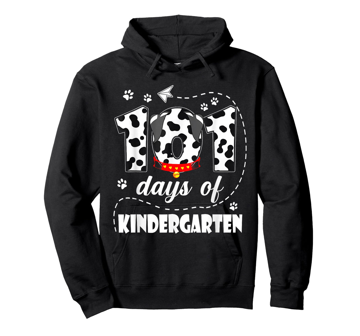 101 Days Kindergarten School 100 Days Dog 100th Day Students T-Shirt