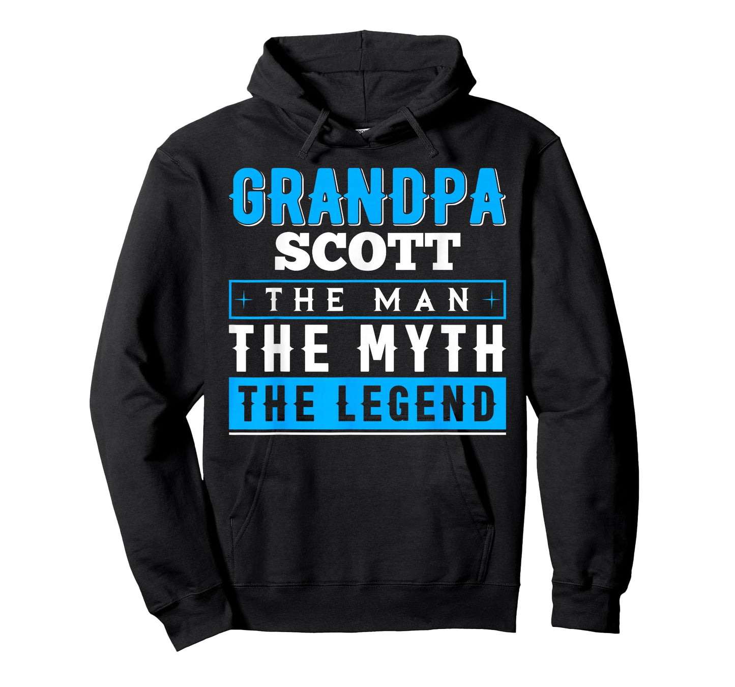 Grandpa Scott The Man The Myth The Legend Shirt Funny T-Shirt