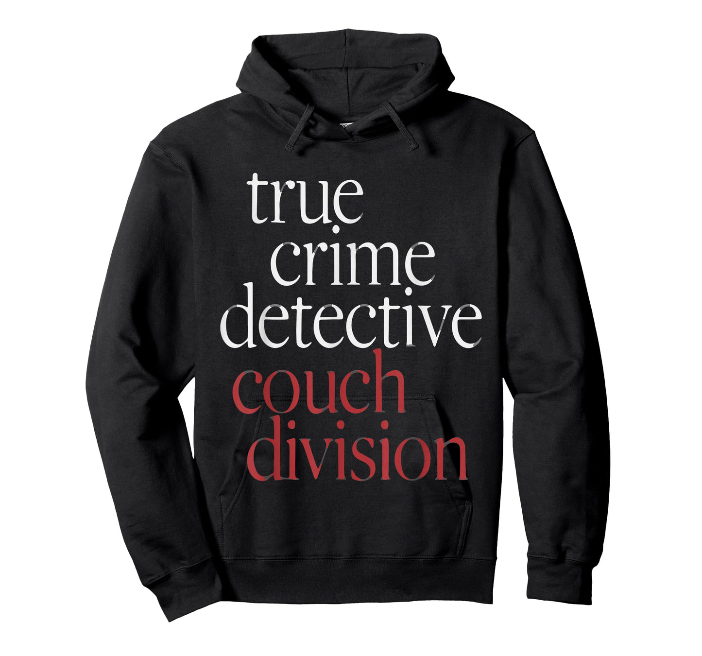True Crime Detective Couch Division T-Shirt