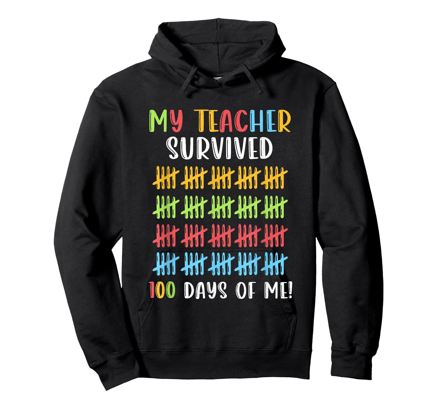 My Teacher Survived 100 Days of Me Boy Girl 100th Day School T-Shirt