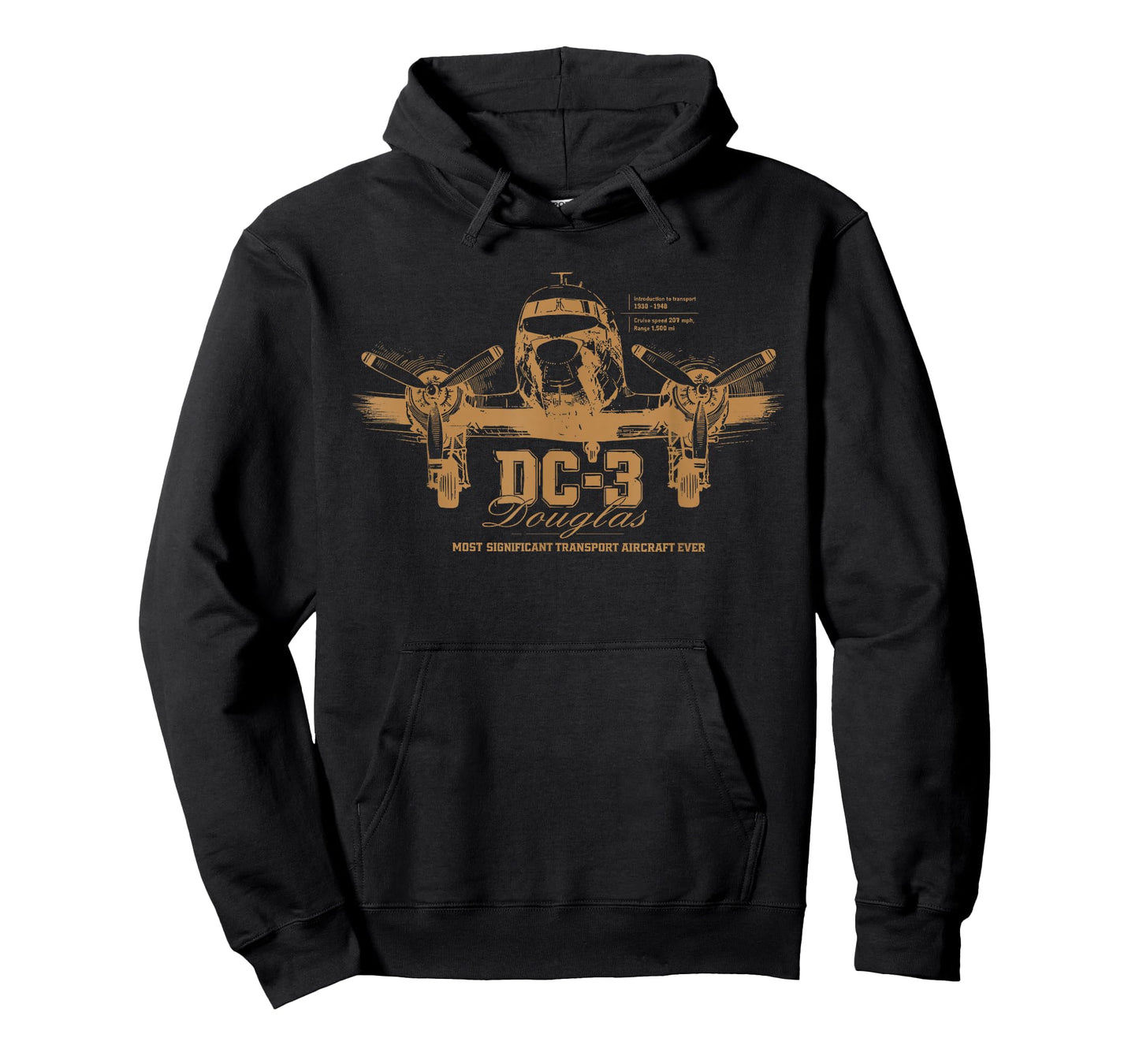 Vintage DC-3 Airplane Douglas DC-3 T-Shirt