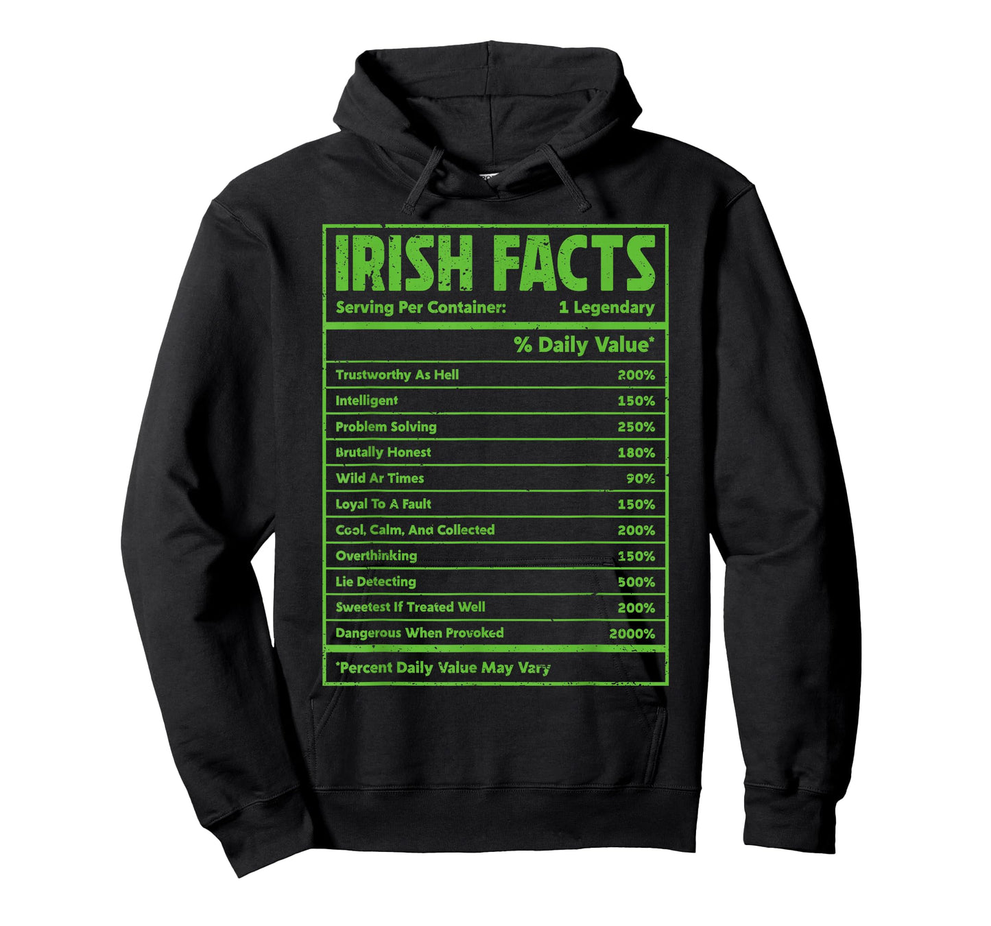 Funny Irish Facts Ireland Pride St. Patrick's Day Boys Girls T-Shirt