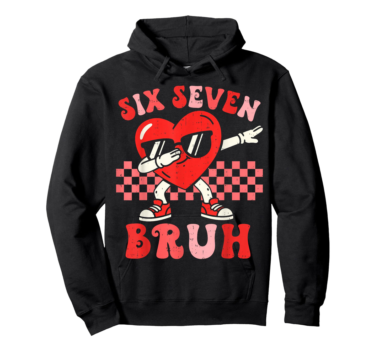 Six Seven 67 Meme Cool Valentine’s Day Teens Boys Girls Kids T-Shirt